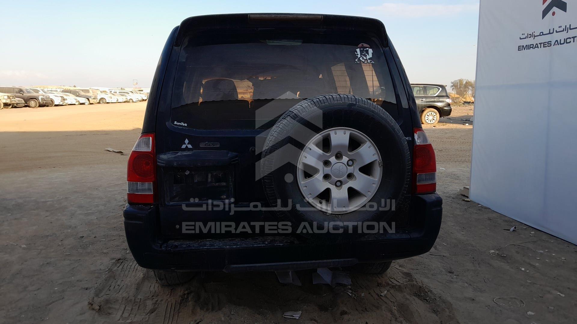 2007 MITSUBISHI PAJERO VIN: JMYLRV73W7J703442