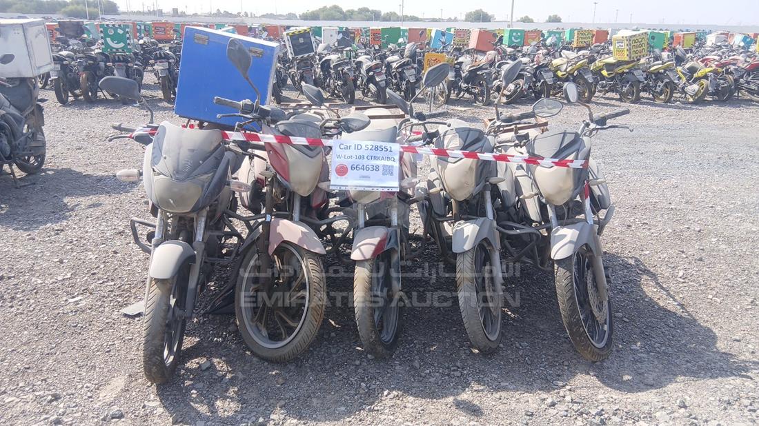 5 Motorbikes — Full Front View — Photo 1