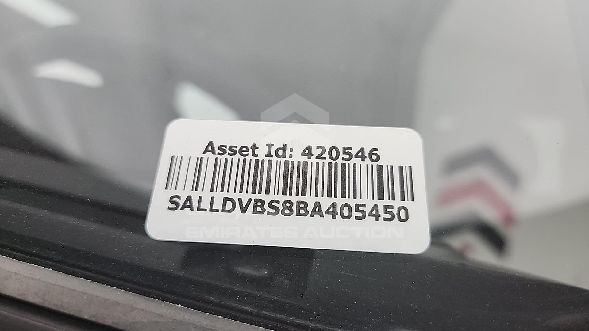 2011 LAND ROVER DEFENDER VIN: SALLDVBS8BA405450