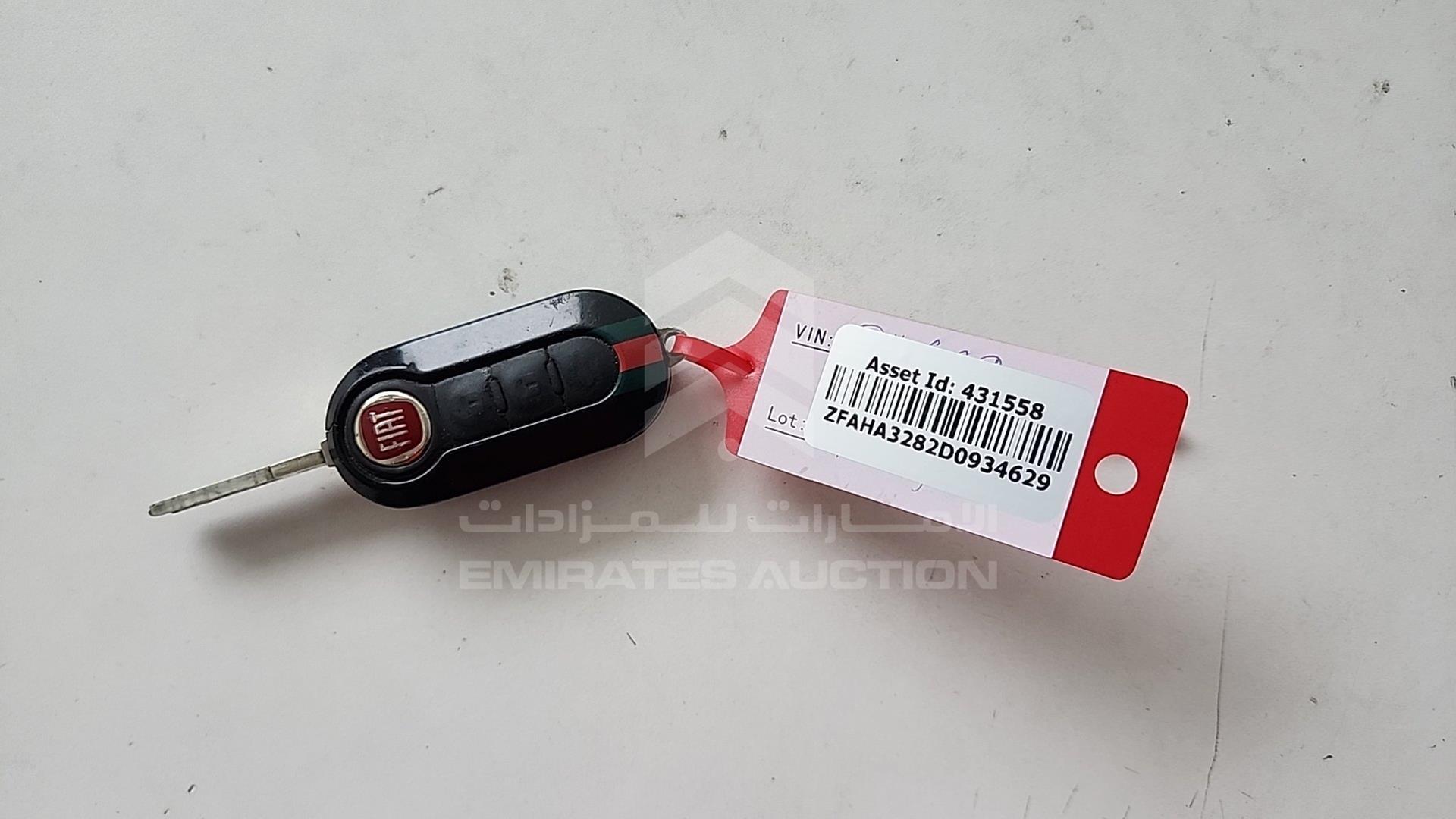2013 FIAT 500 VIN: ZFAHA3282D0934629