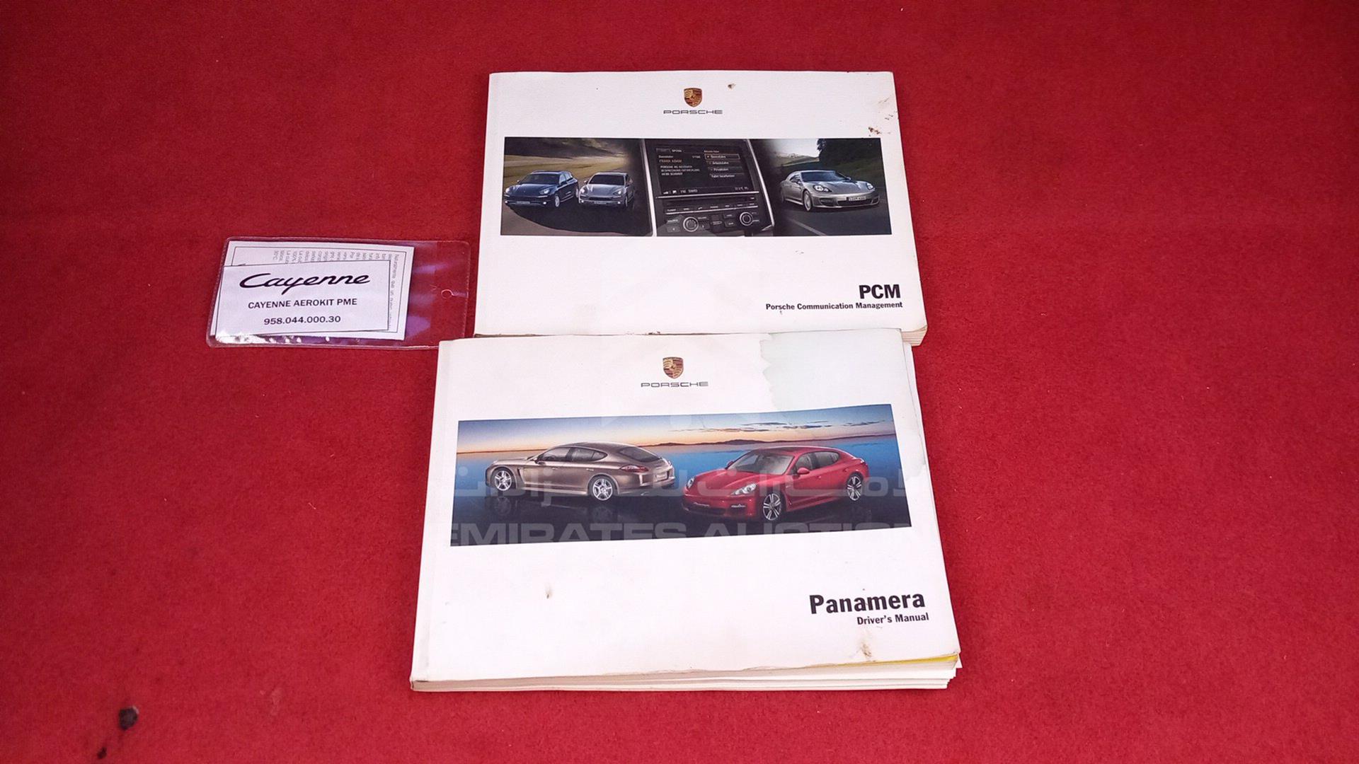 2011 PORSCHE PANAMERA VIN: WP0ZZZ97ZBL004748