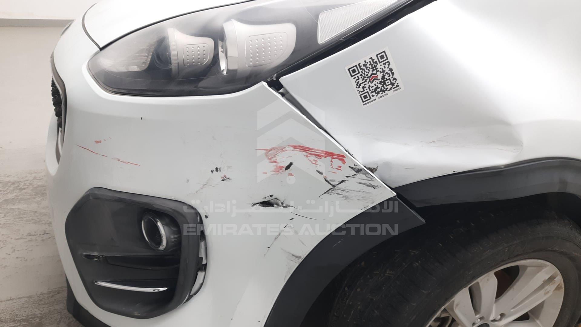 2018 KIA SPORTAGE VIN: U5YPG81A6JL419005