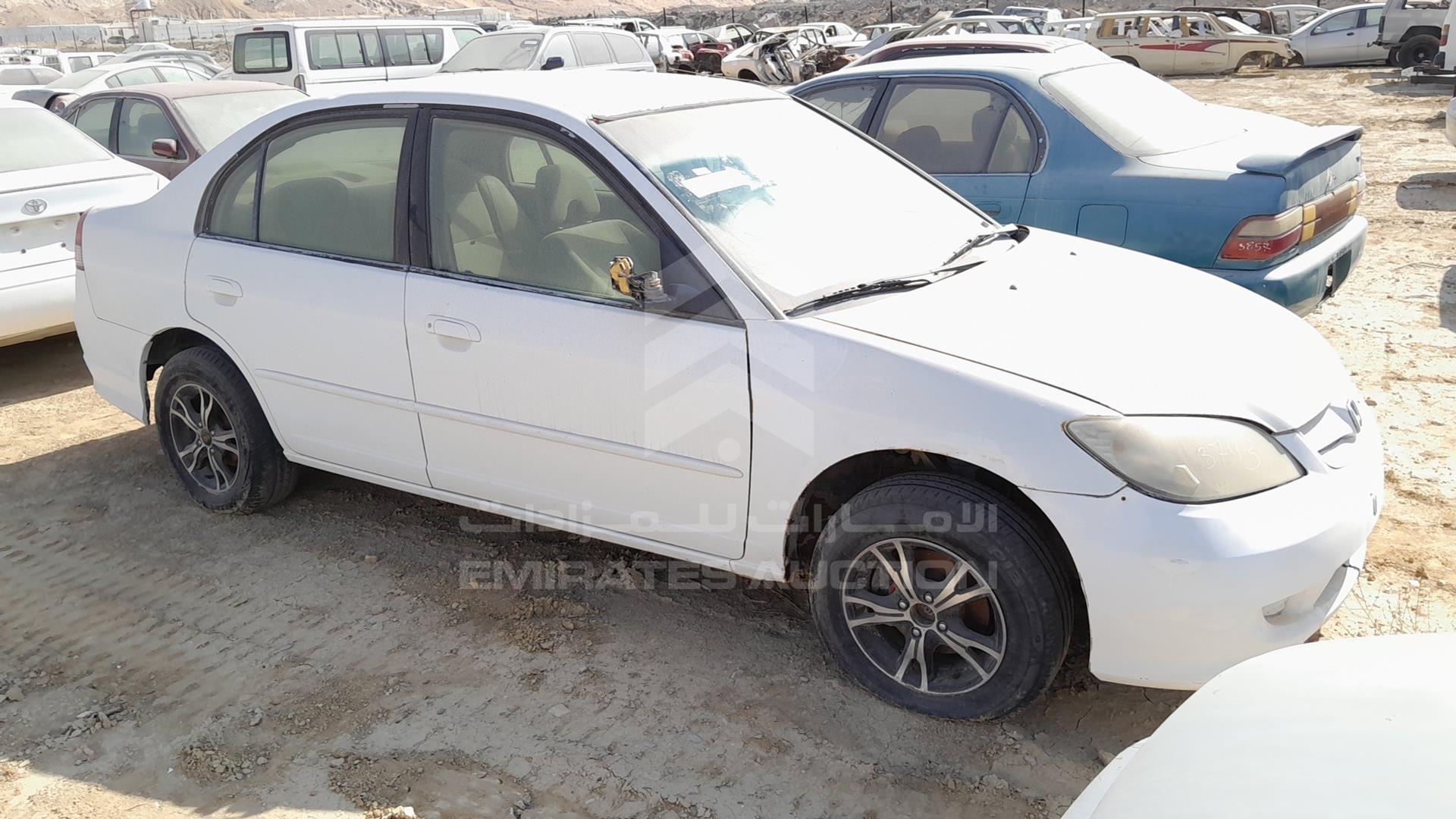 2003 HONDA CIVIC VIN: JHMES865X3S408918