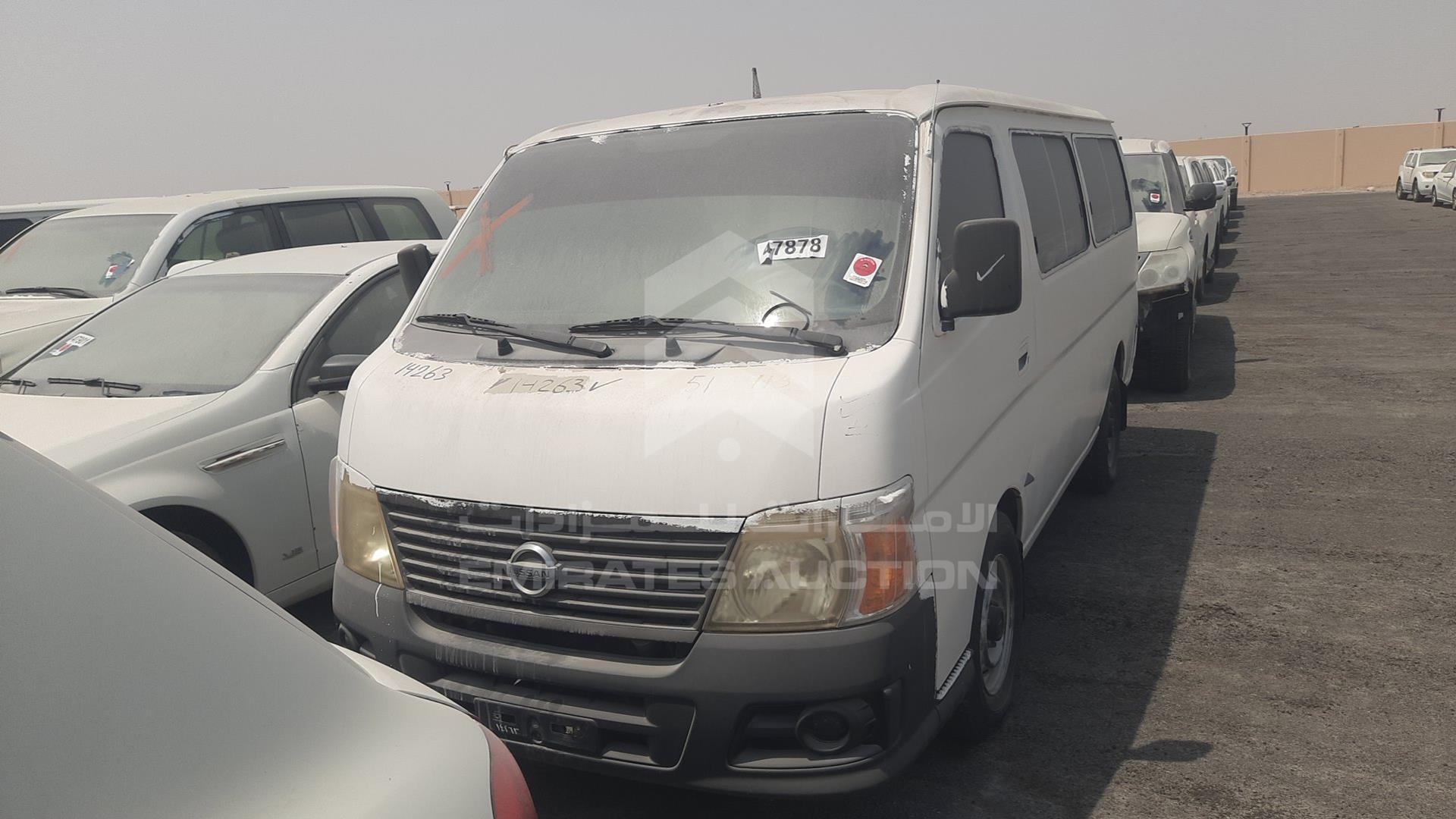 2010 NISSAN URVAN VIN: JN6AE54S7AX021965
