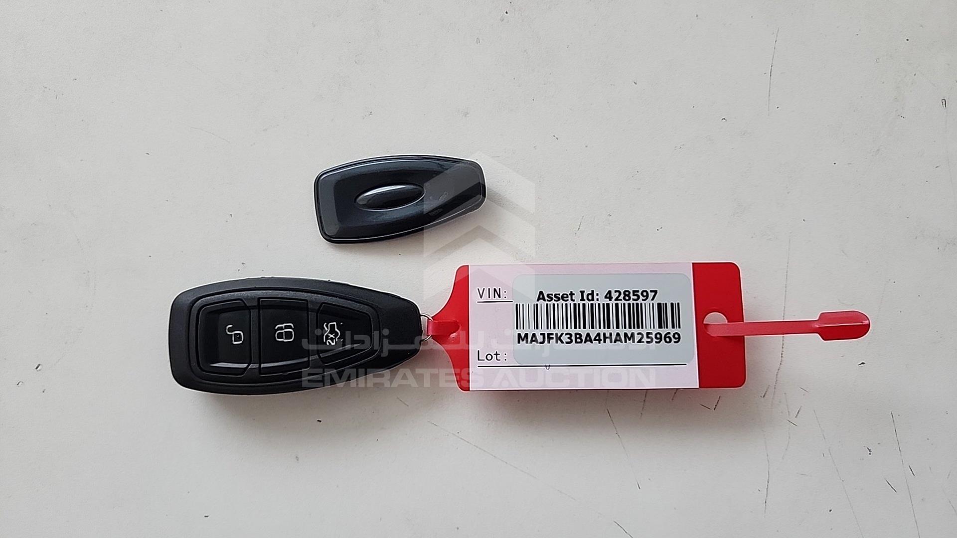 2017 FORD ECOSPORT VIN: MAJFK3BA4HAM25969