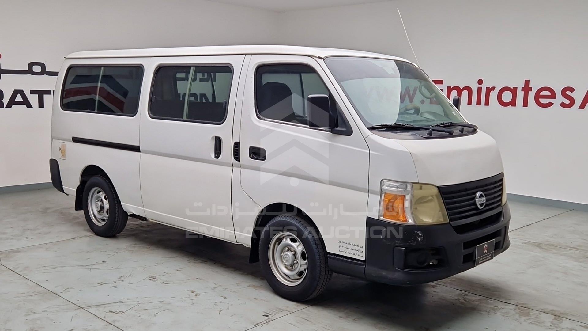 2009 NISSAN URVAN VIN: JN6AE54S49X018016