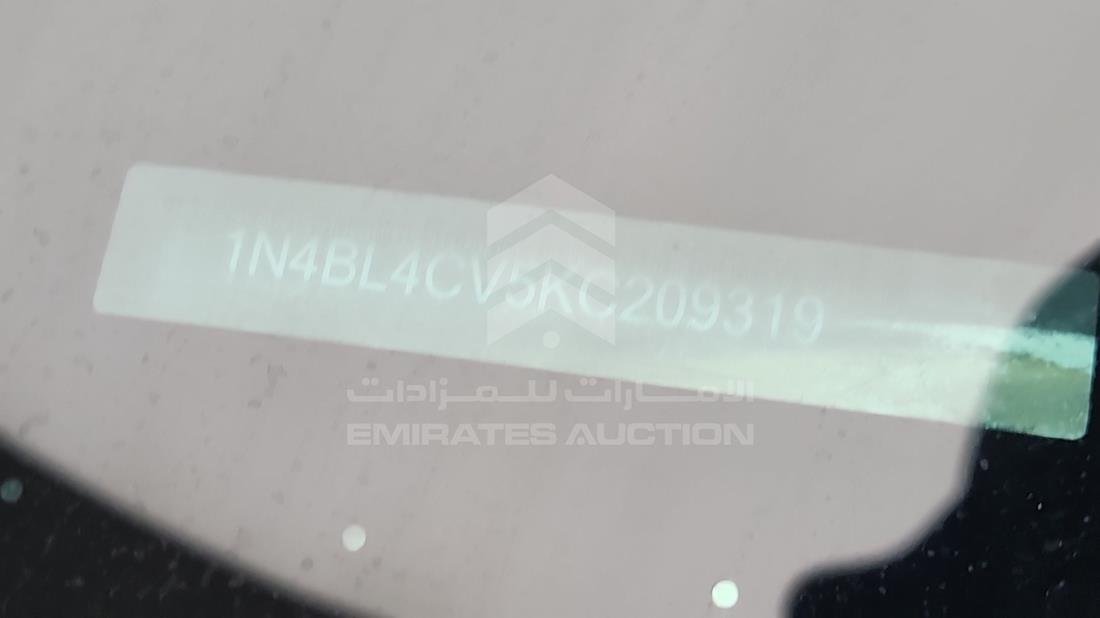 نيسان التيما 2019 — رقم الشاسيه على الهيكل — صورة 5