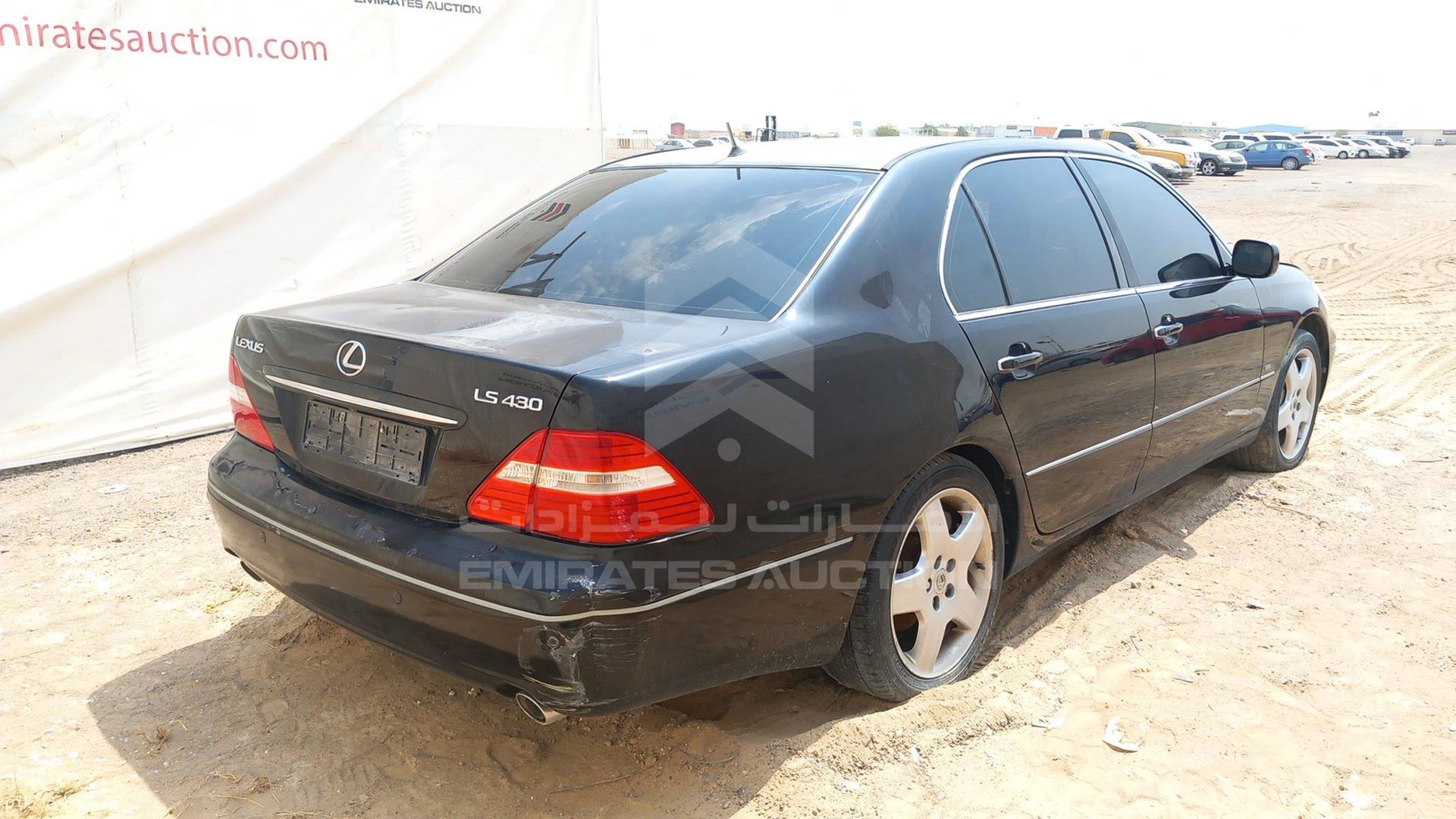 2005 LEXUS LS 430 VIN: JTHBN36F555011723