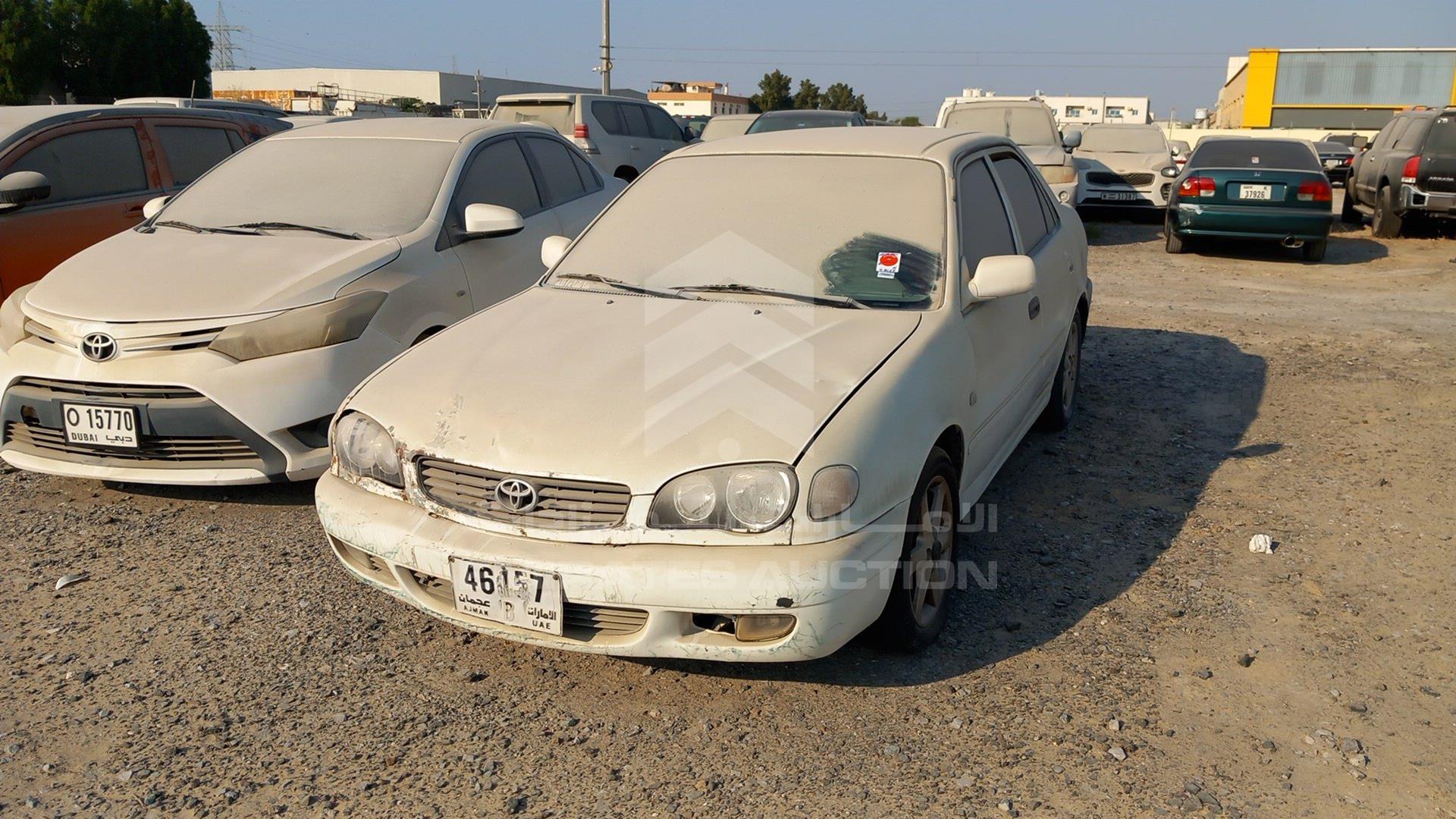 2000 TOYOTA COROLLA VIN: JT2BA13E9Y3101656