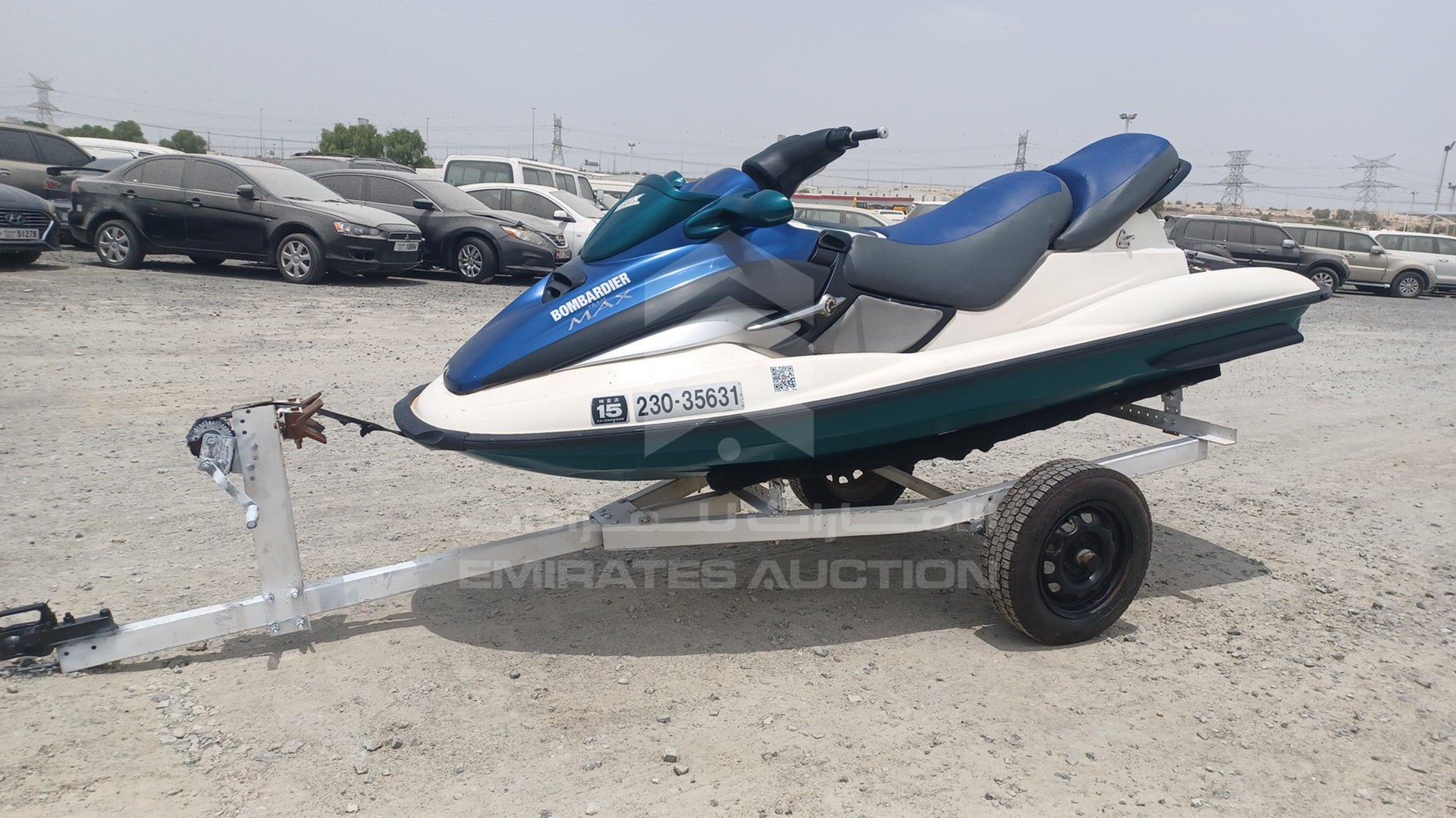0 JET SKI + TROLLEY --- VIN: ZNE6687B7975642