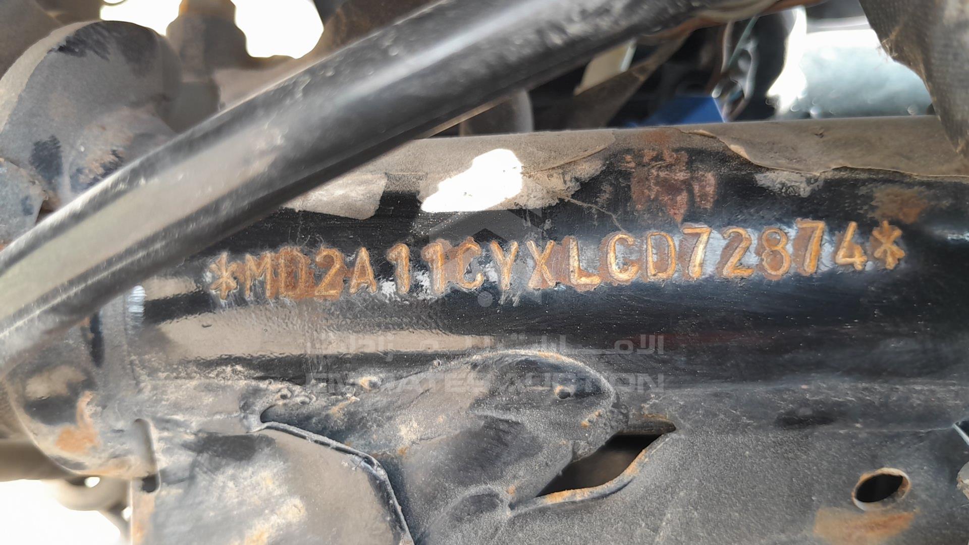 2020 BAJAJ 150 CC VIN: MD2A11CYXLCD72874