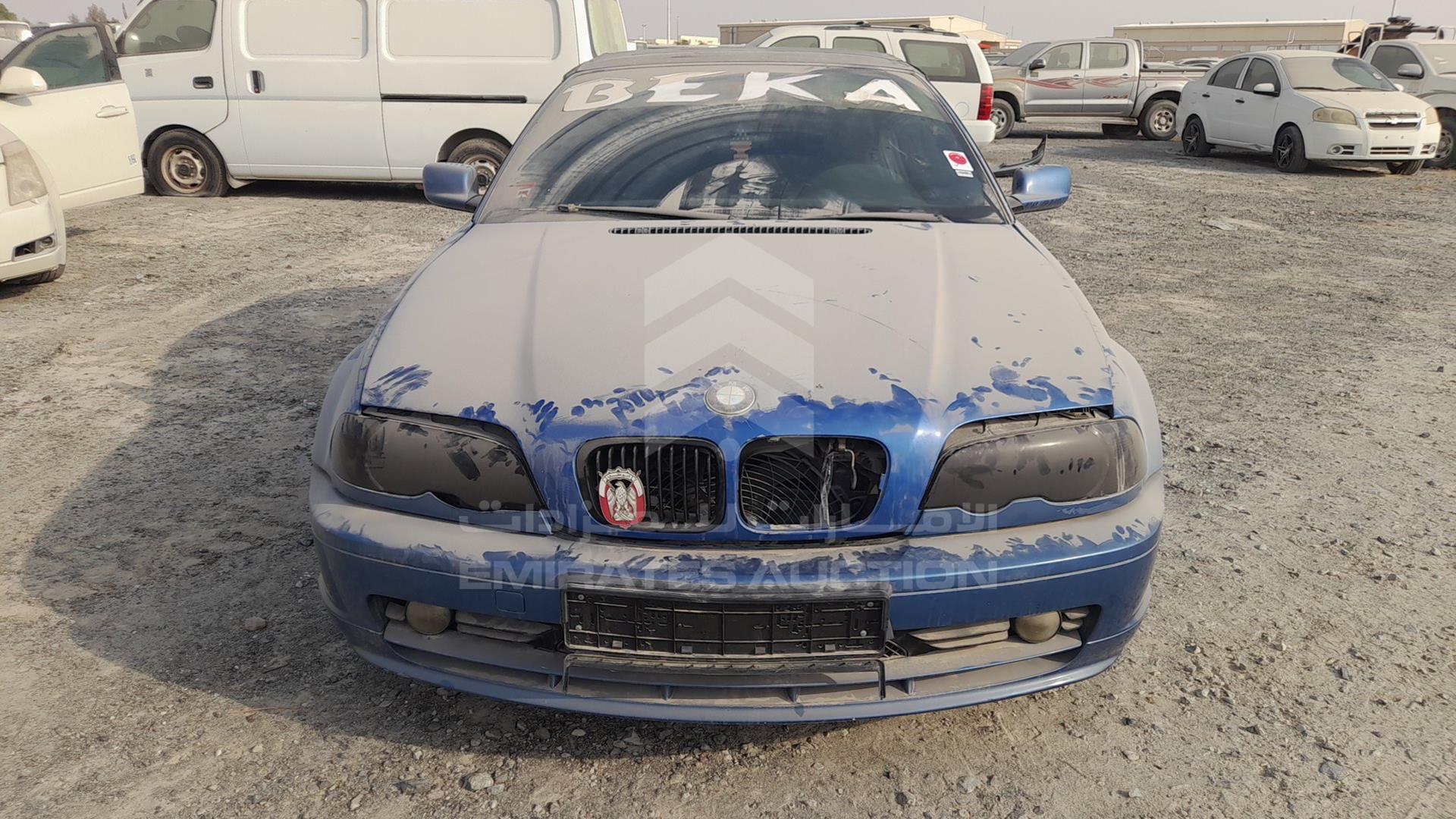 2002 BMW 330 VIN: WBABS51070EH34278