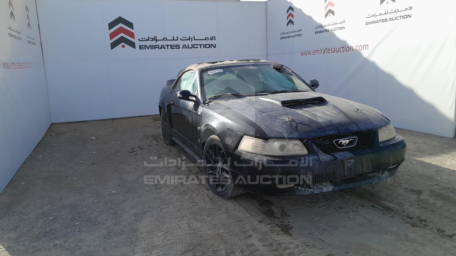 2002 FORD MUSTANG VIN: 1FAFP45X52F162943