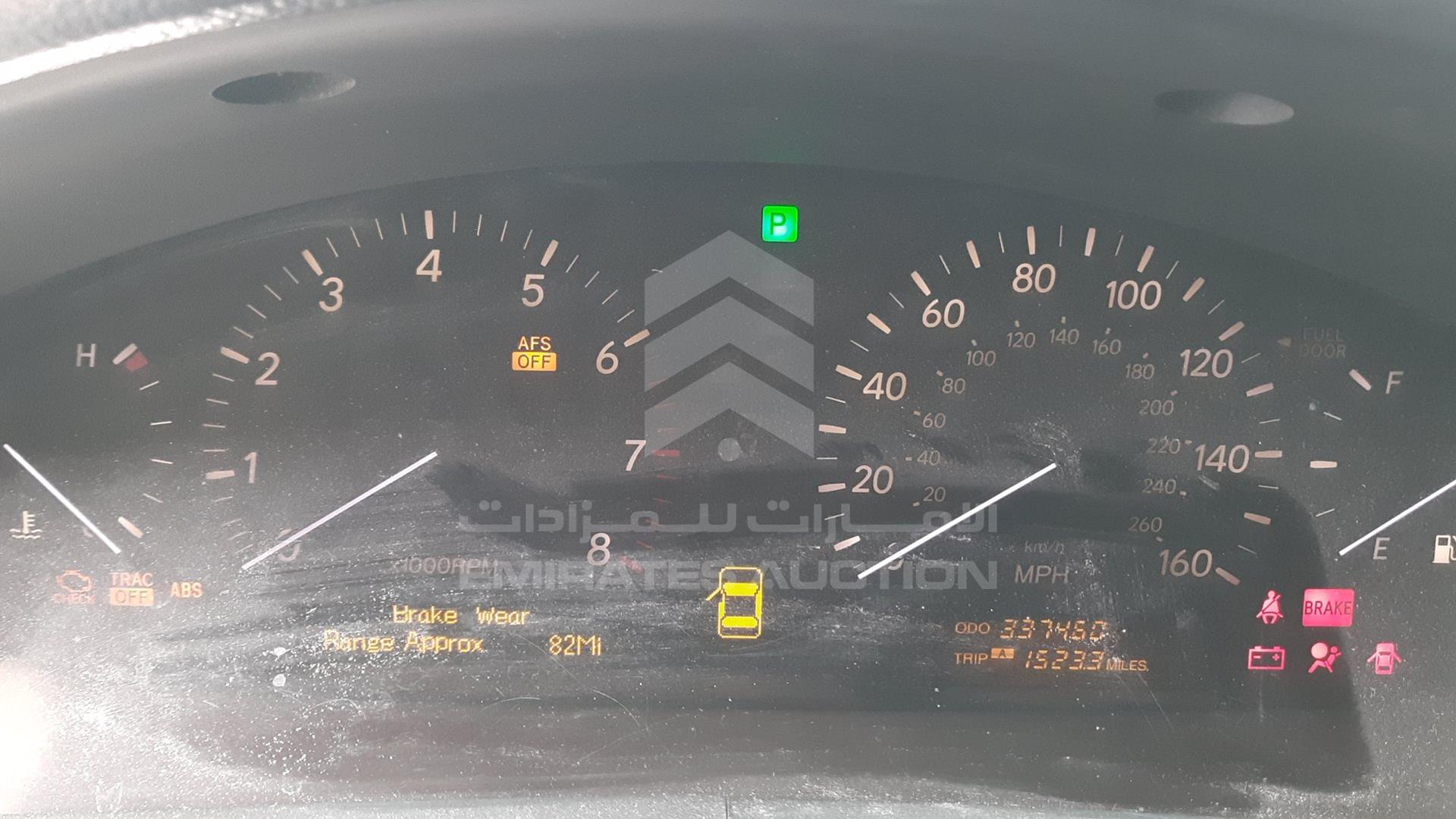 2005 LEXUS LS 430 VIN: JTHBN36F855020609