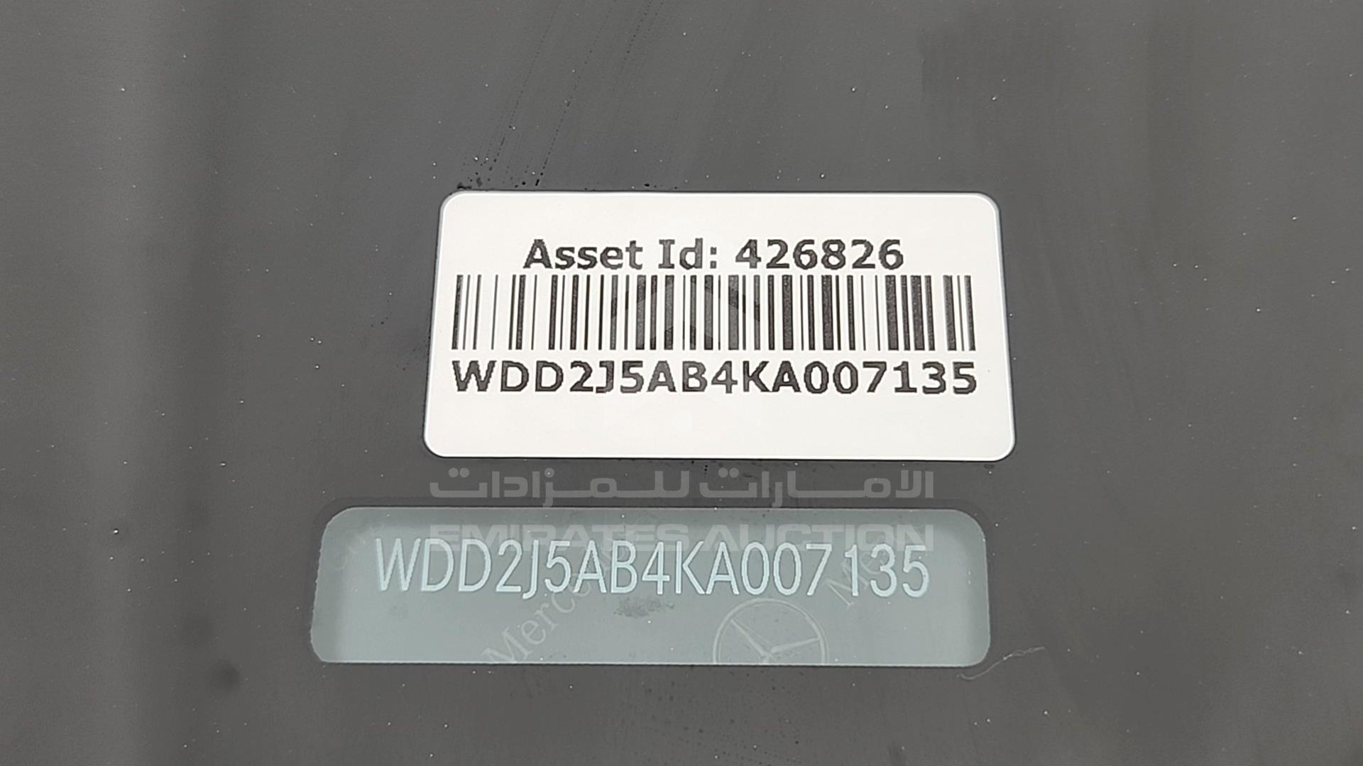 2019 MERCEDES CLS 350 VIN: WDD2J5AB4KA007135