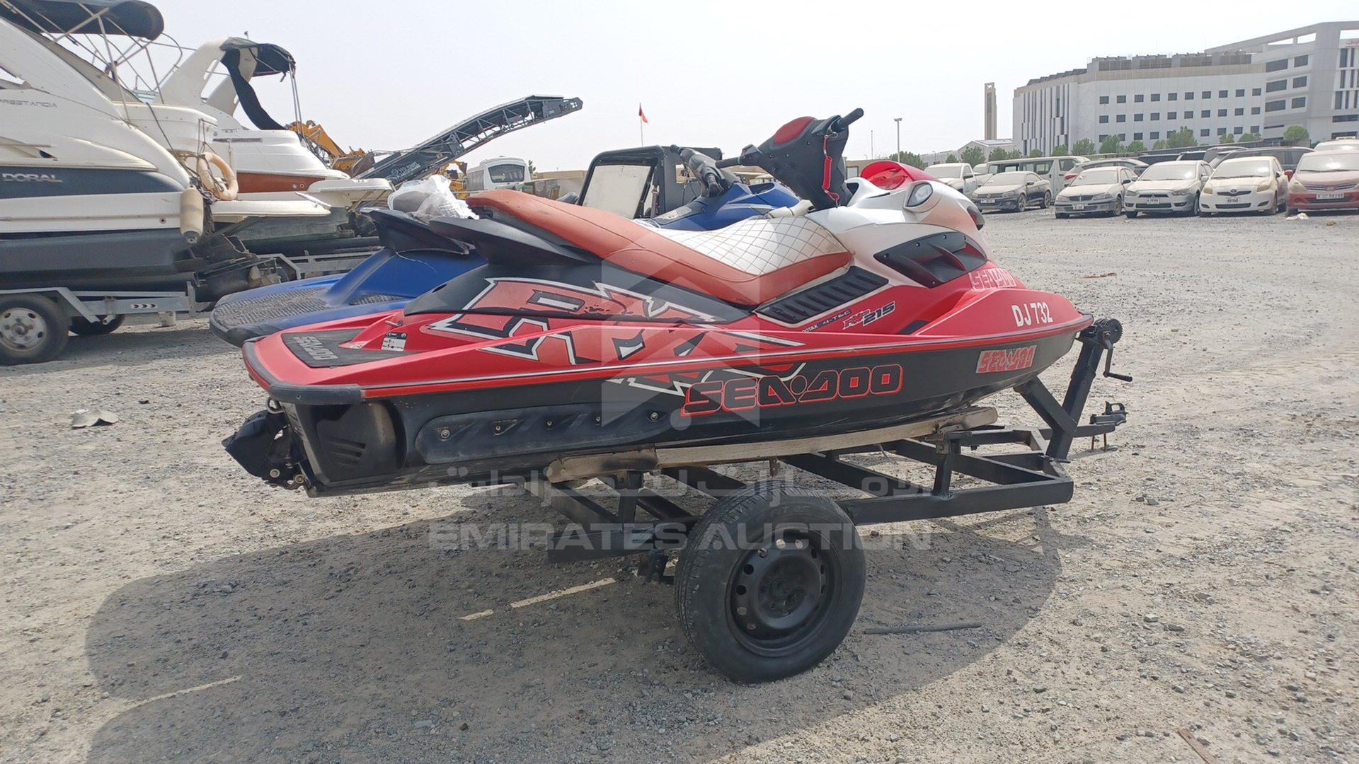 0 JET SKI + TROLLEY YAMAHA VIN: USYAMA3042L809