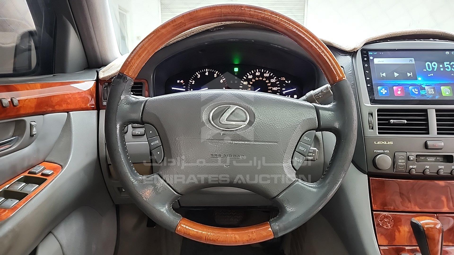 2004 LEXUS LS 430 VIN: JTHBN36F340136781