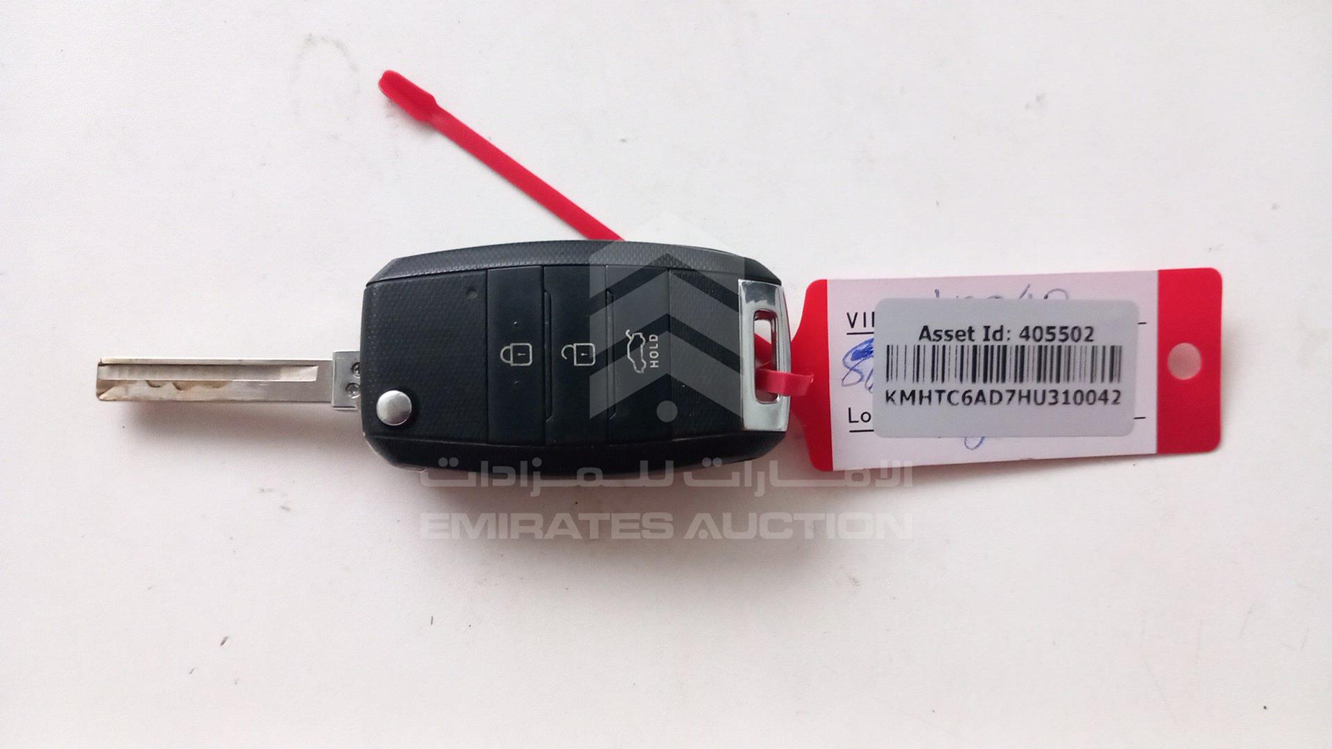 2017 HYUNDAI VELOSTER VIN: KMHTC6AD7HU310042