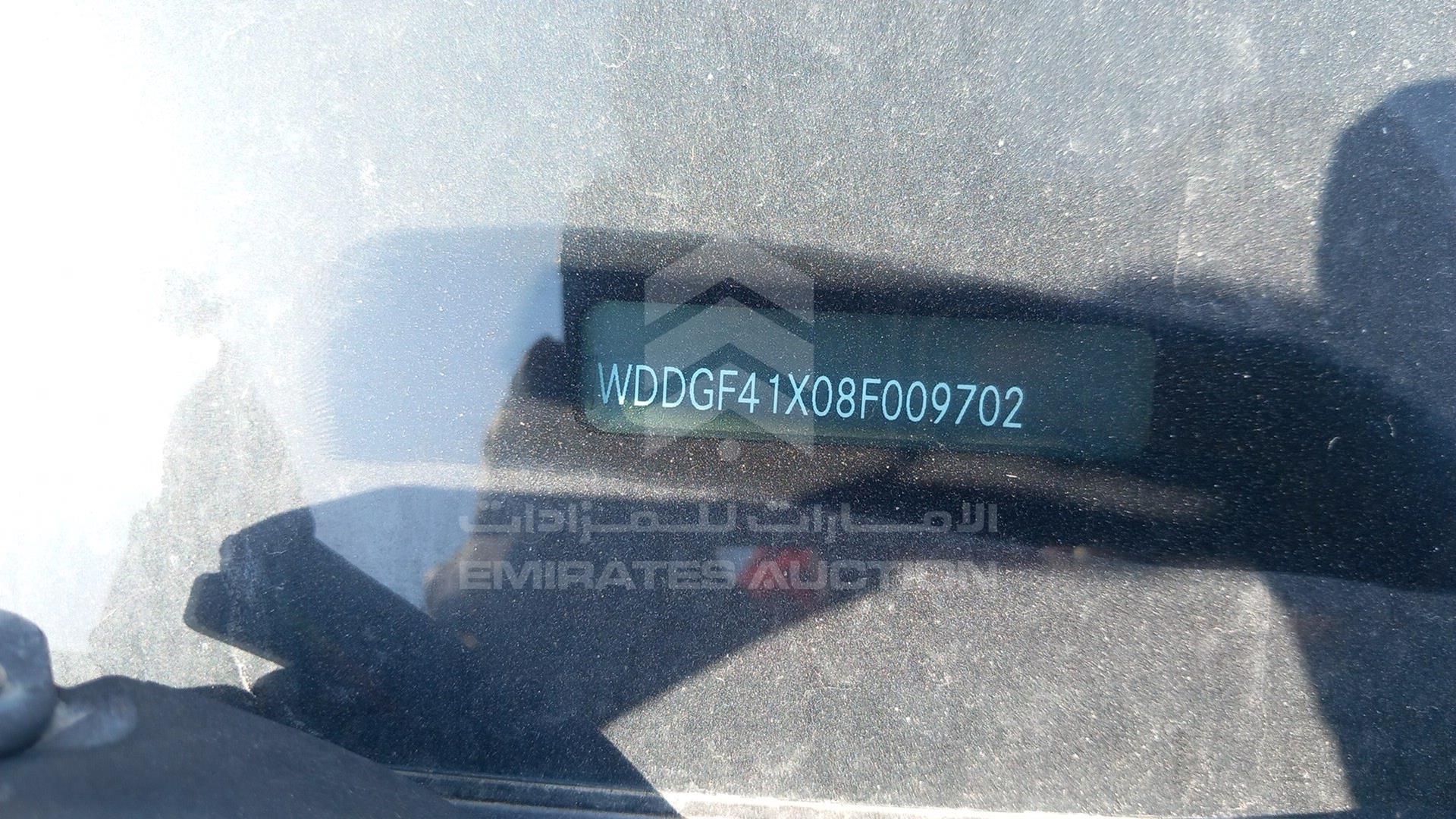 2008 MERCEDES C 200 VIN: WDDGF41X08F009702