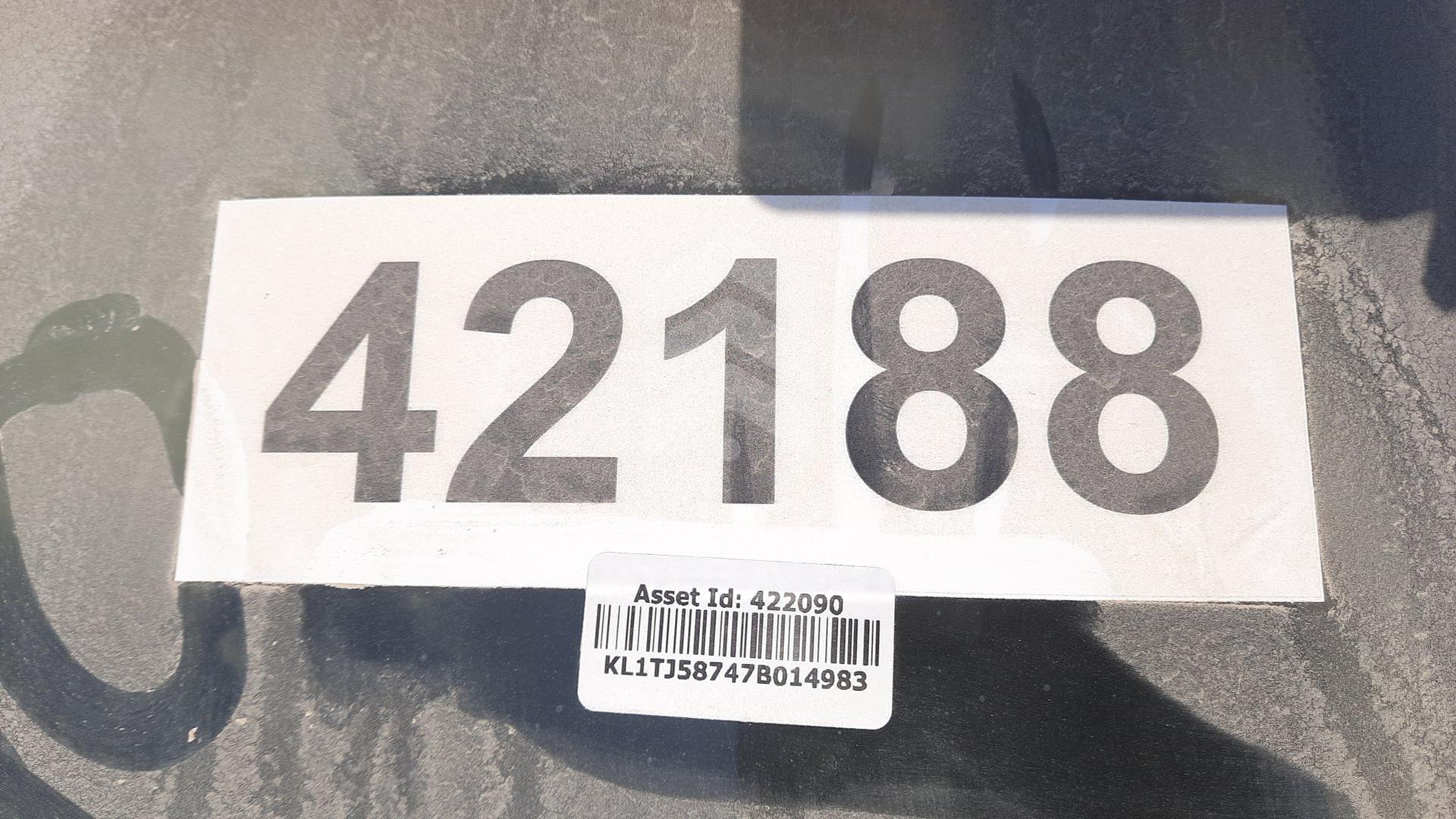 2007 CHEVROLET AVEO VIN: KL1TJ58747B014983