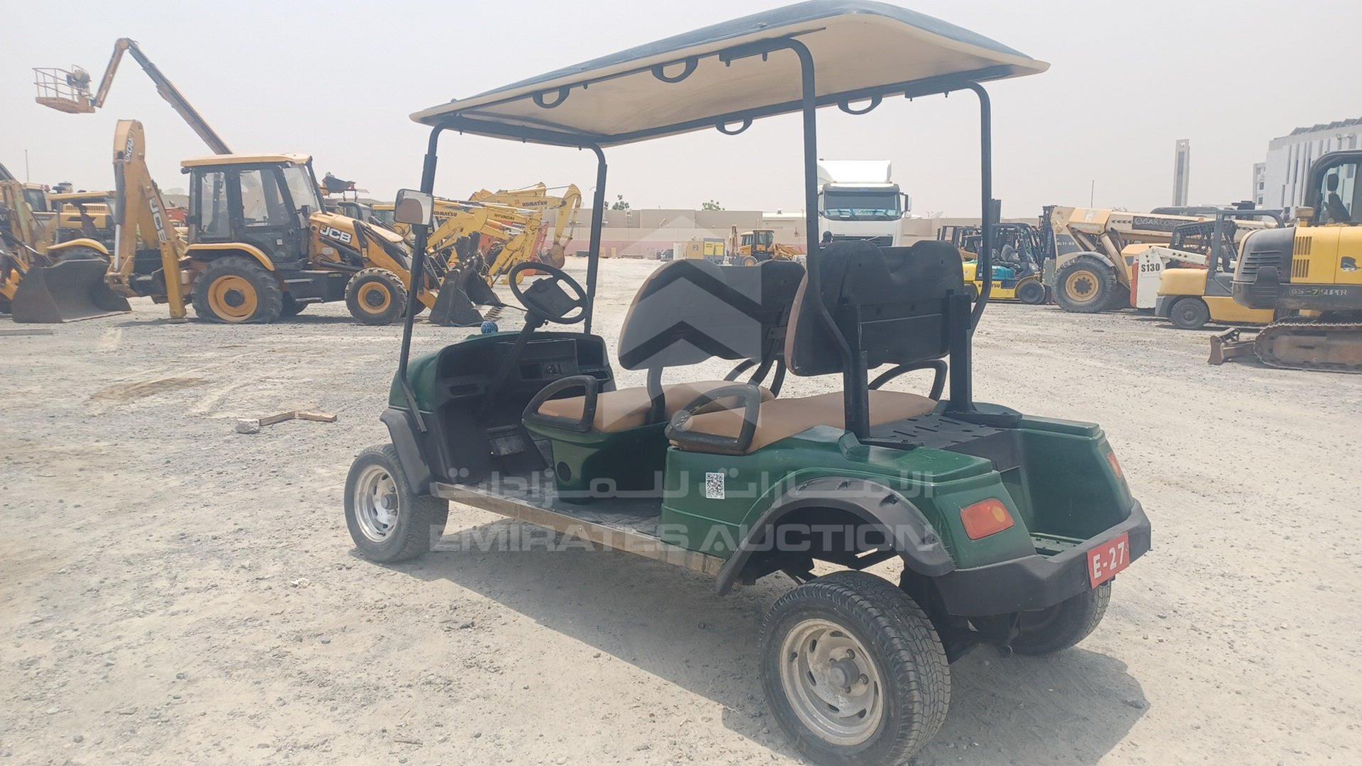 0 GOLF CART ELECTRIC VIN: L4F2550A590070038