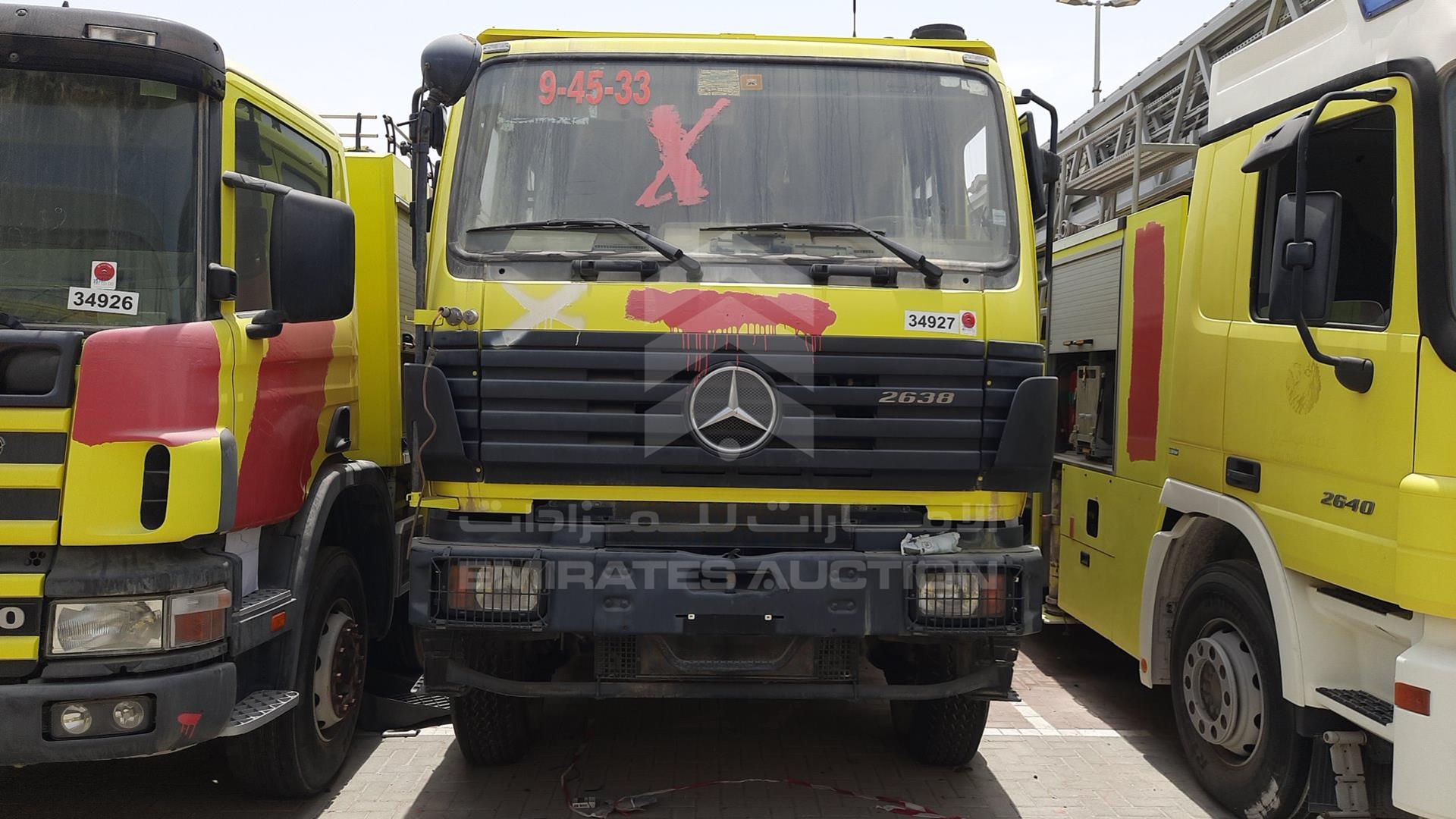 2001 MERCEDES TRUCK VIN: WDB6592421K300624