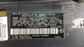 2007 Toyota Camry — VIN on Frame — Photo 3 — Thumbnail