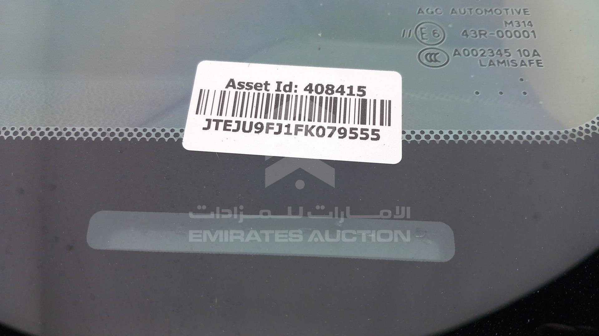 2015 TOYOTA PRADO VIN: JTEJU9FJ1FK079555
