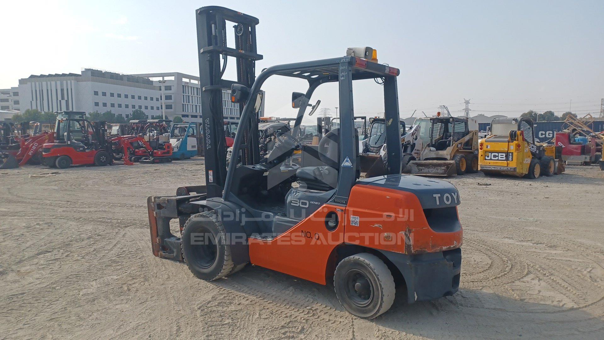 2015 TOYOTA FORKLIFT VIN: 8FGJ3530434