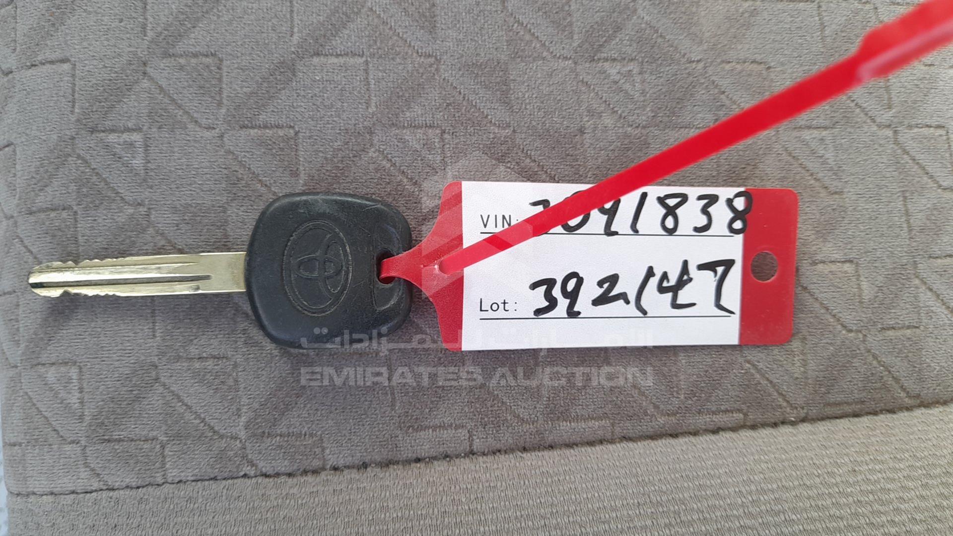 2000 TOYOTA COROLLA VIN: JT2BA13E7Y3091838