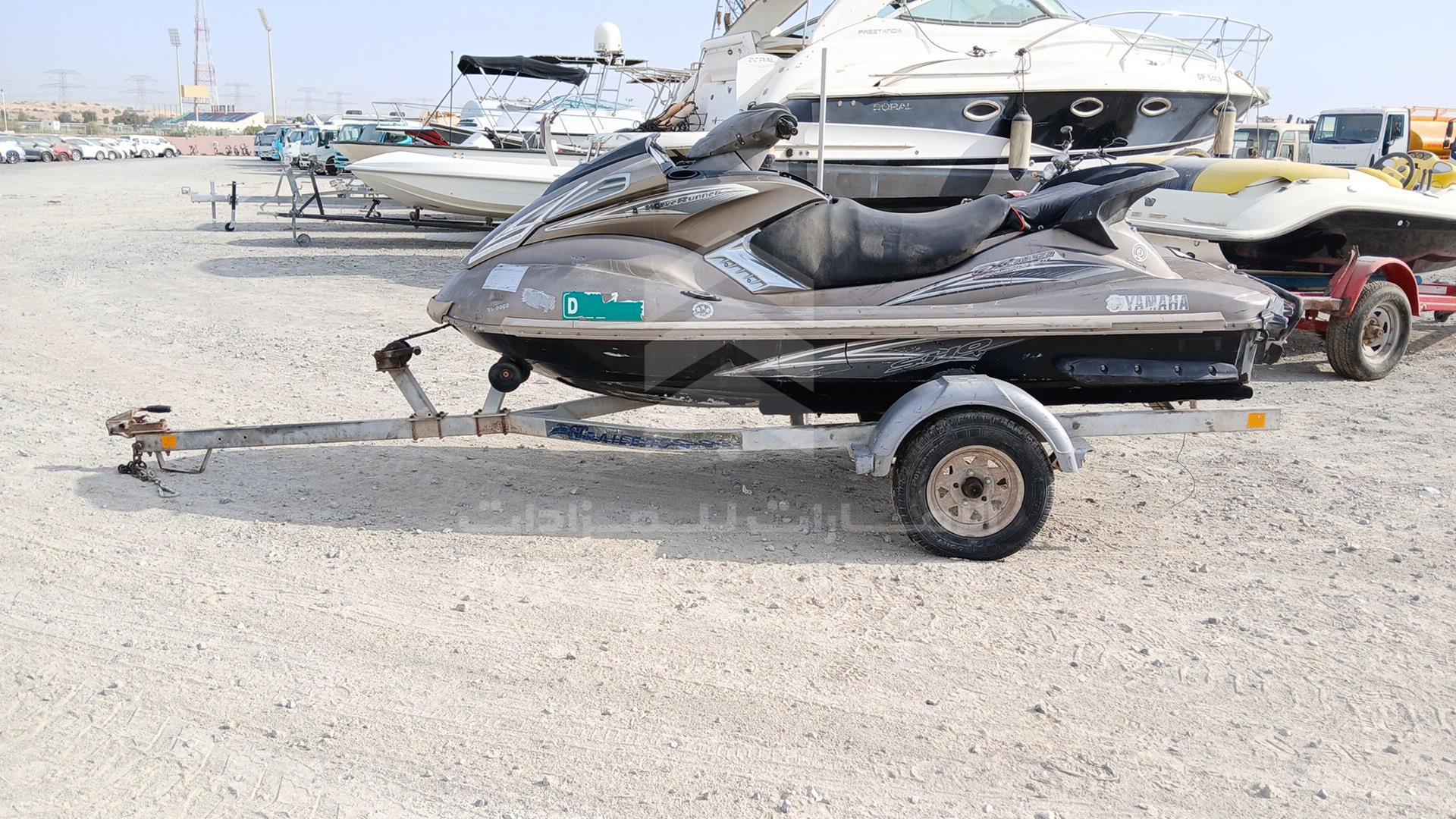 0 JET SKI YAMAHA VIN: SUYAMA20871809