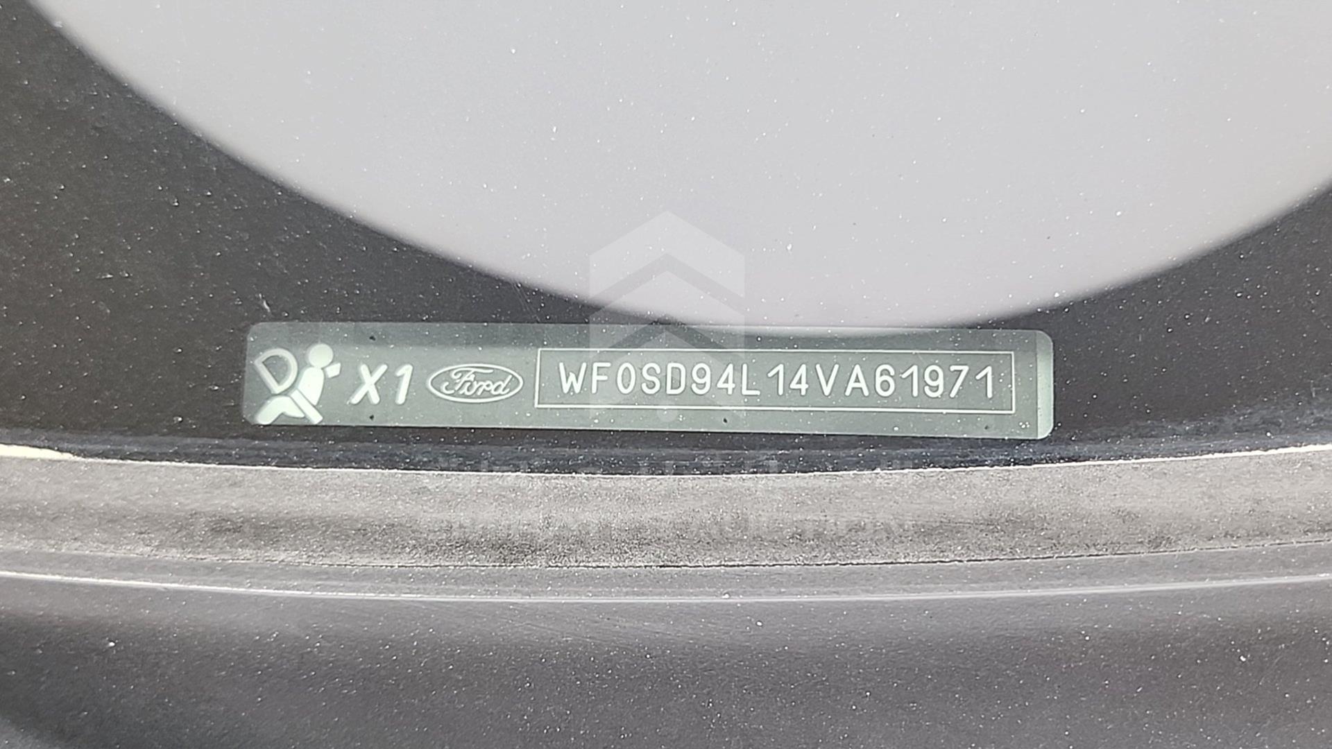 2004 FORD FOCUS VIN: WF0SD94L14VA61971