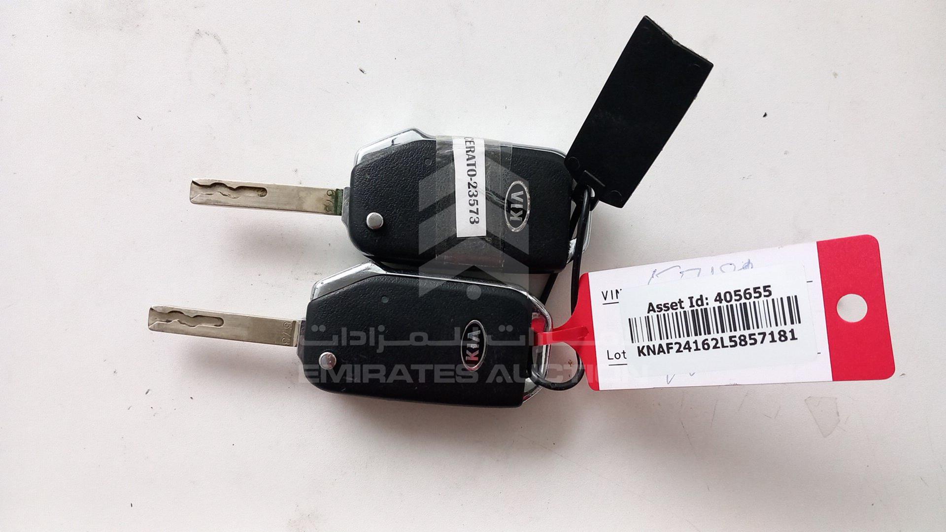 2020 KIA CERATO VIN: KNAF24162L5857181