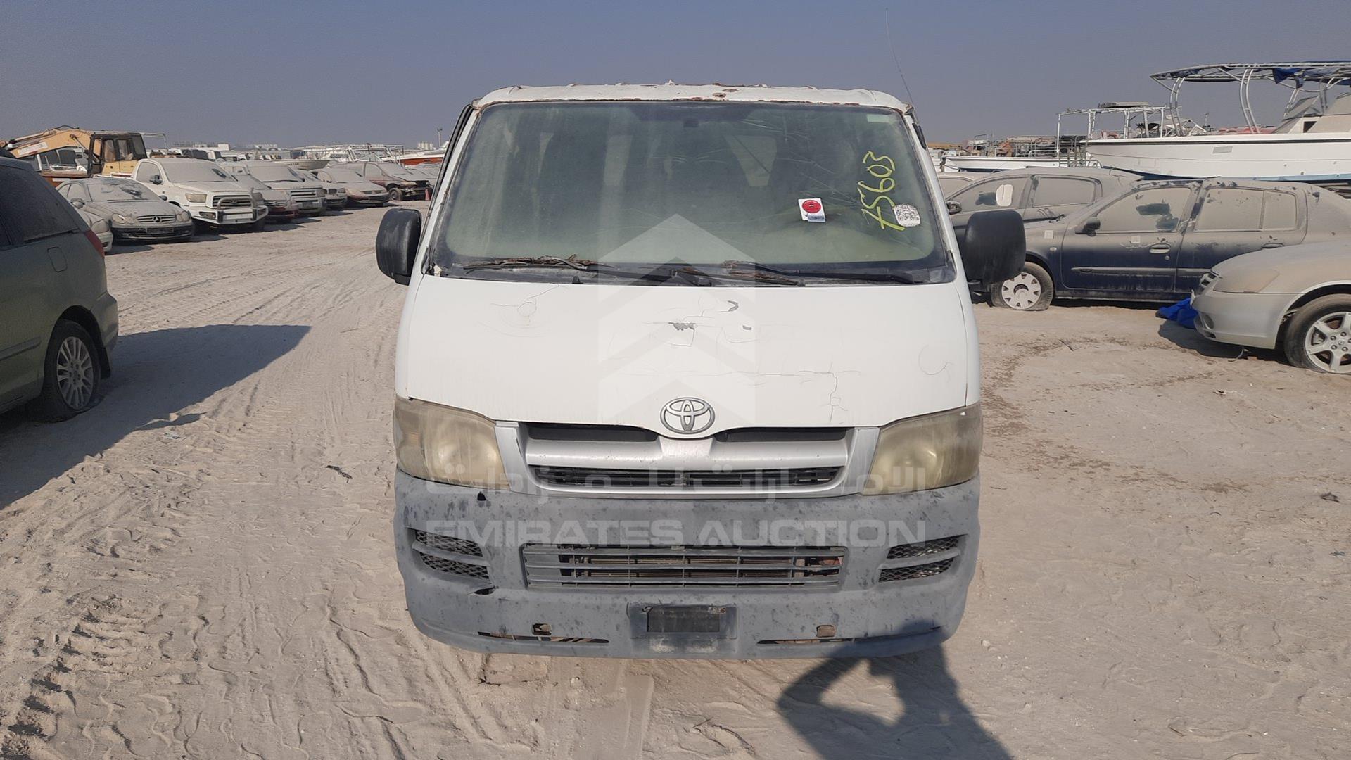 2006 TOYOTA HIACE VIN: JTGJX02P260004721