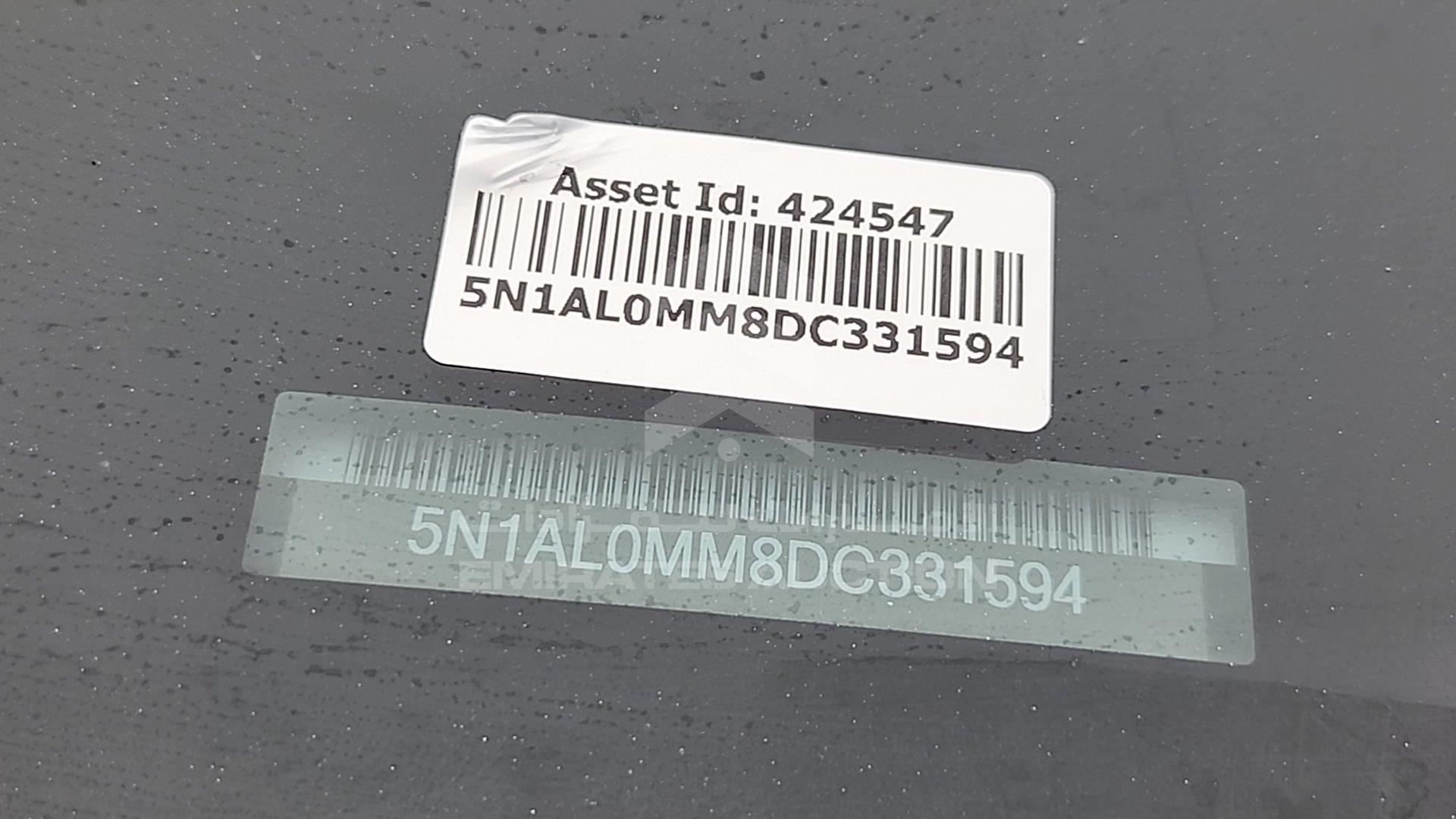 2013 INFINITI JX 35 VIN: 5N1AL0MM8DC331594