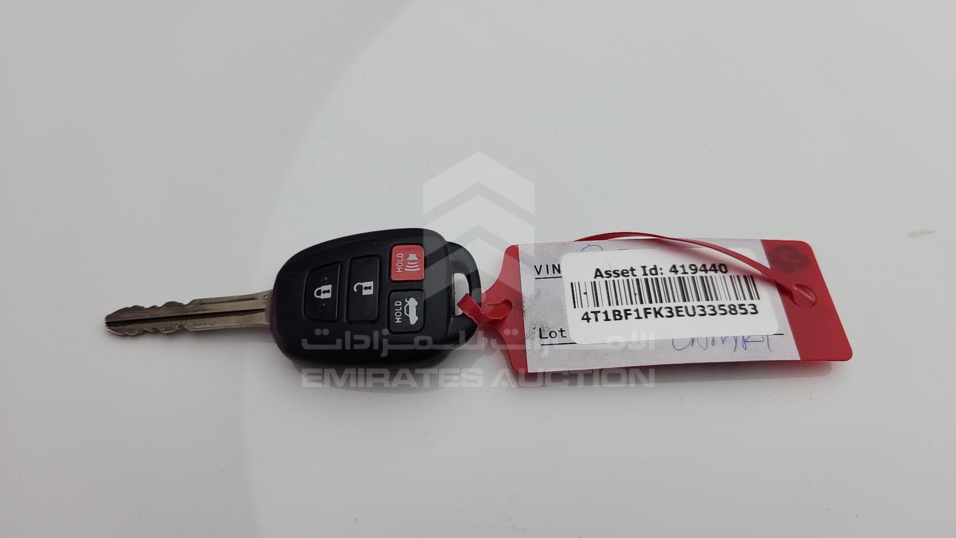 2014 TOYOTA CAMRY VIN: 4T1BF1FK3EU335853