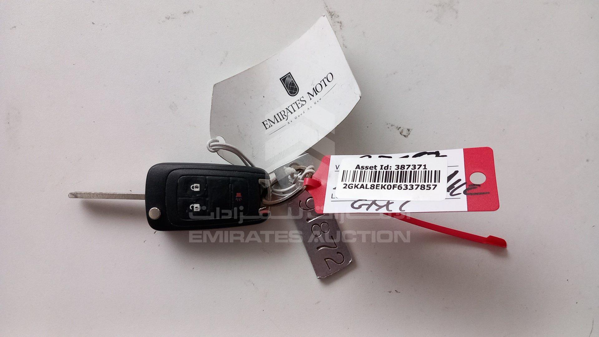 2015 GMC TERRAIN VIN: 2GKAL8EK0F6337857