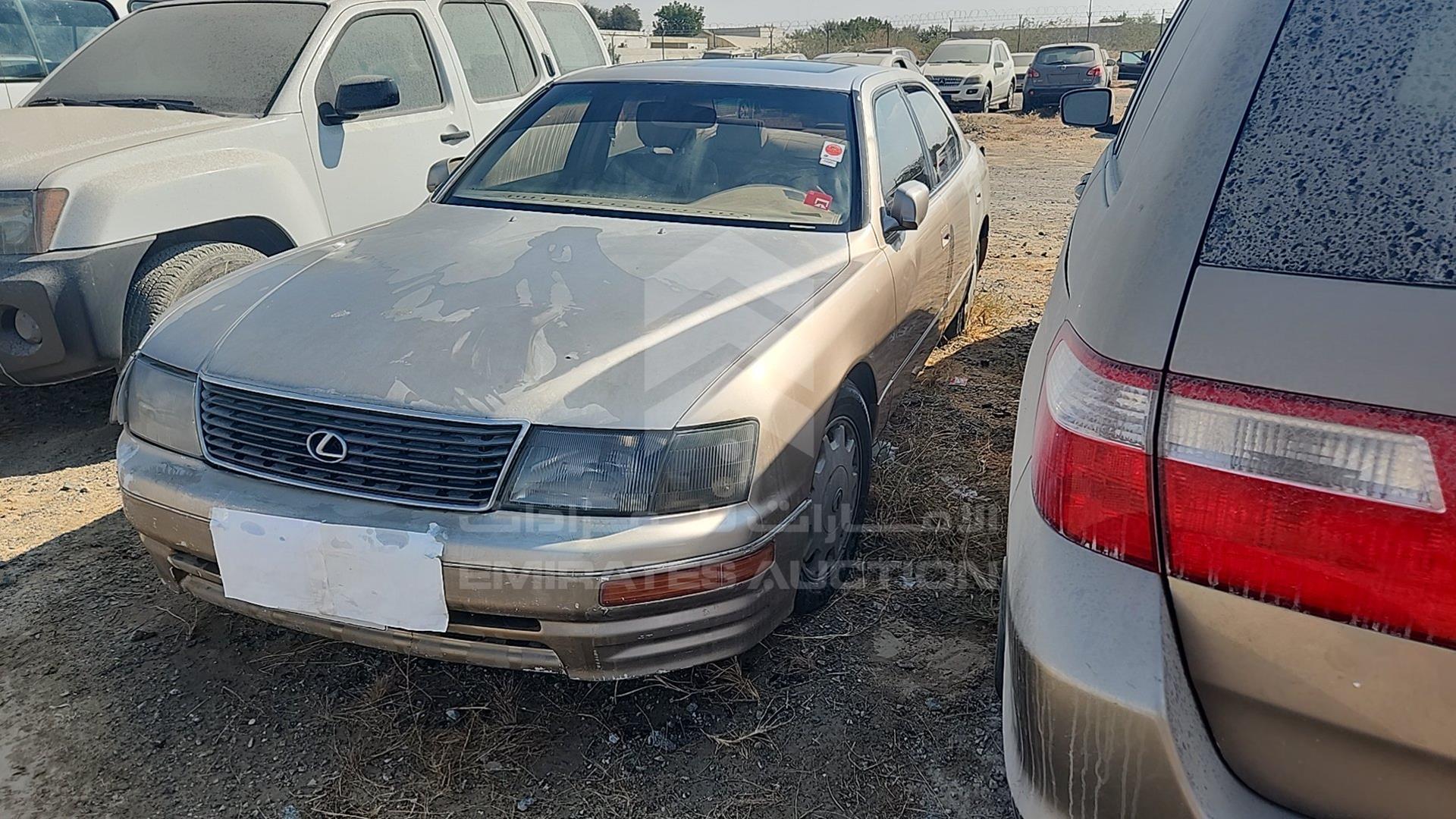 1996 LEXUS LS400 VIN: JT8BH22F2T0066244