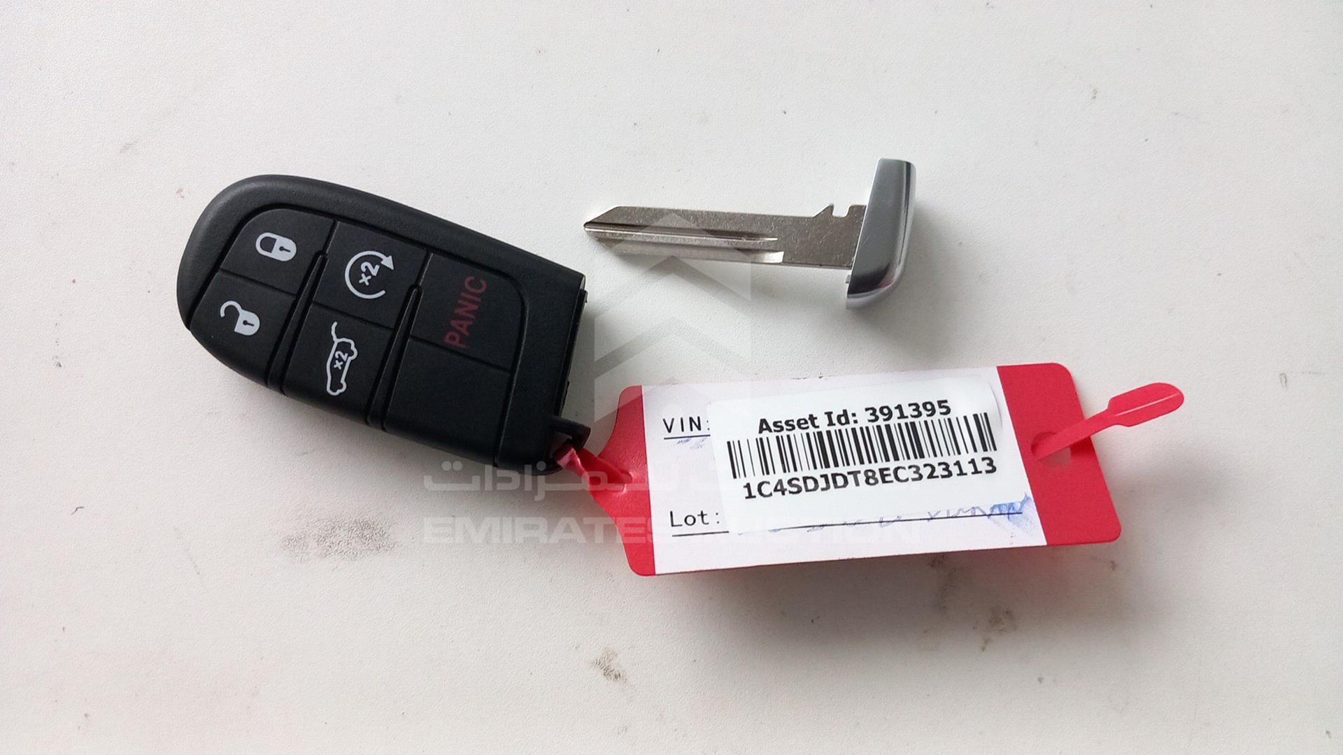 2014 DODGE DURANGO VIN: 1C4SDJDT8EC323113