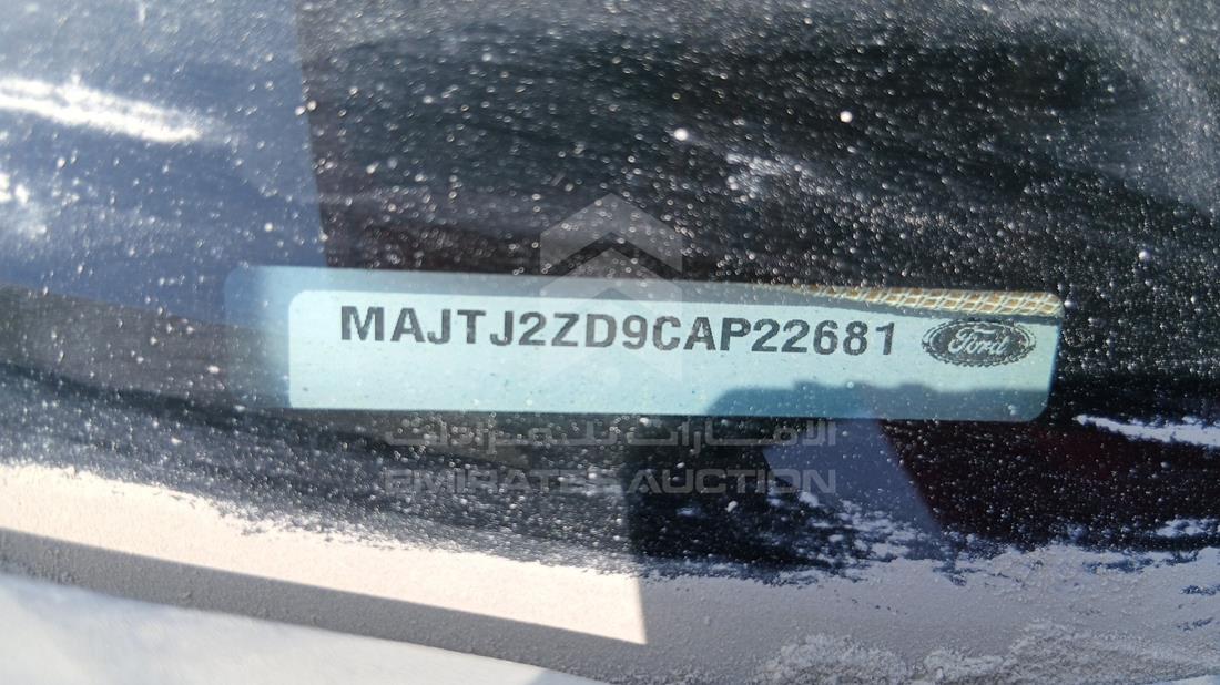 2012 Ford Figo — VIN on Frame — Photo 2