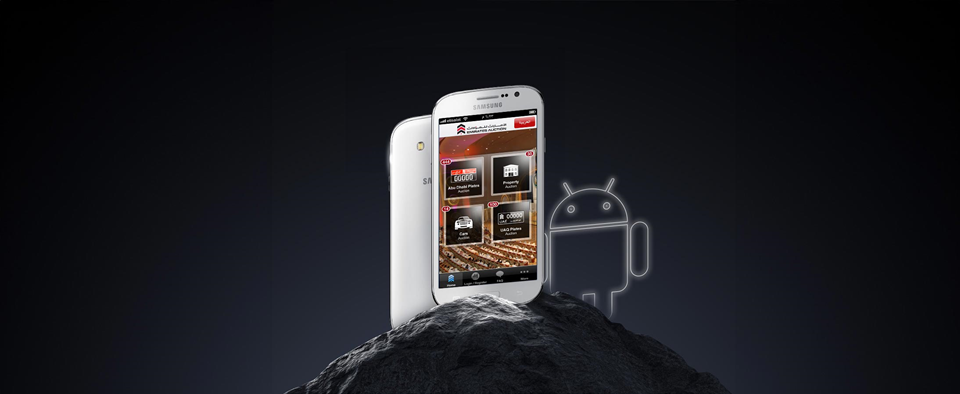 Launching the Android app