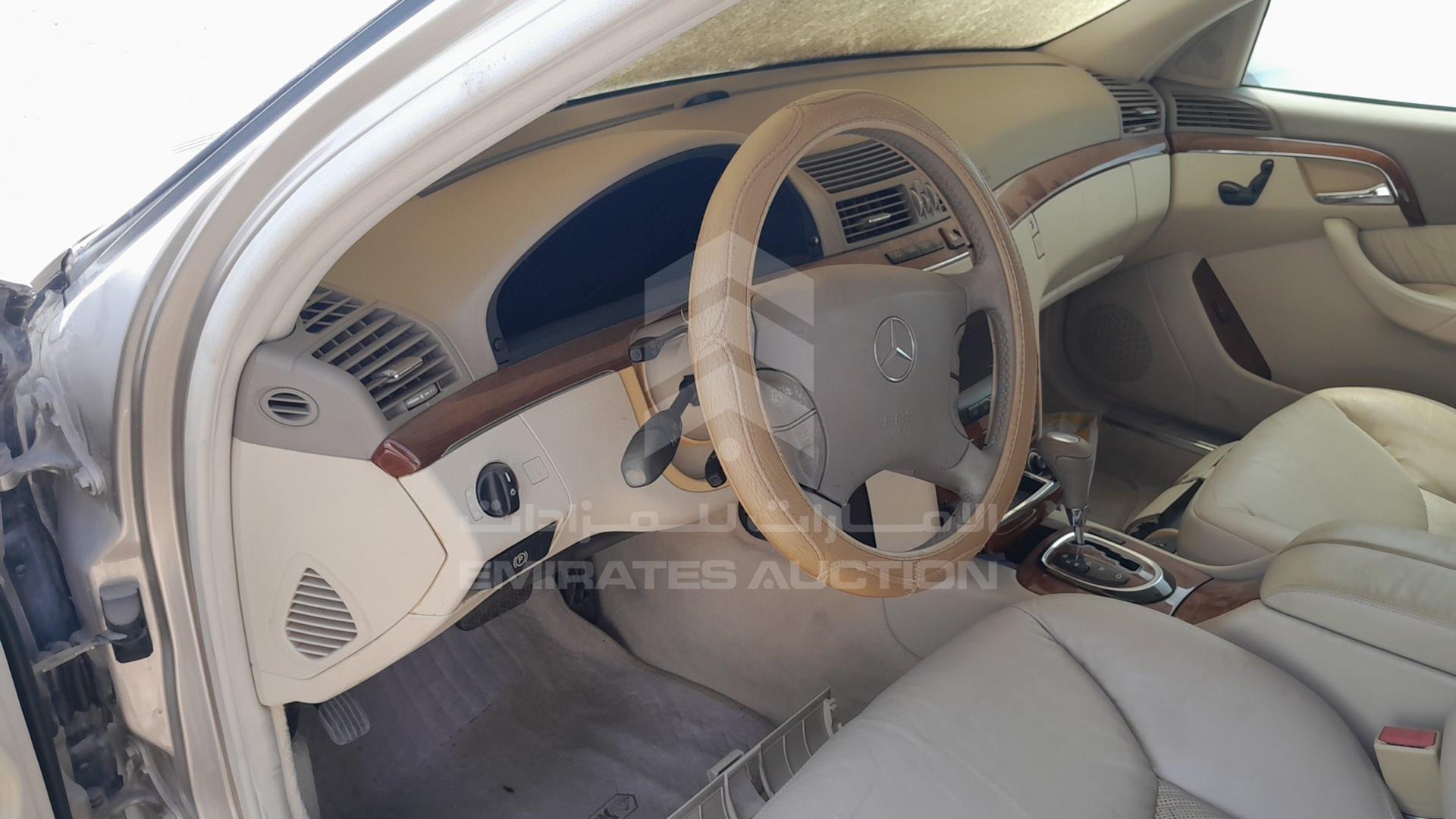 2005 MERCEDES S 280 VIN: WDB2200631A456164