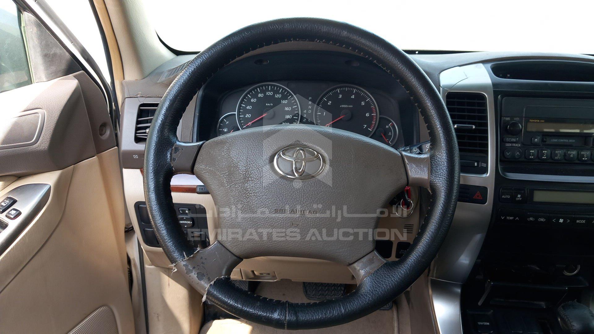 2008 TOYOTA PRADO VIN: JTEBU25J985118939
