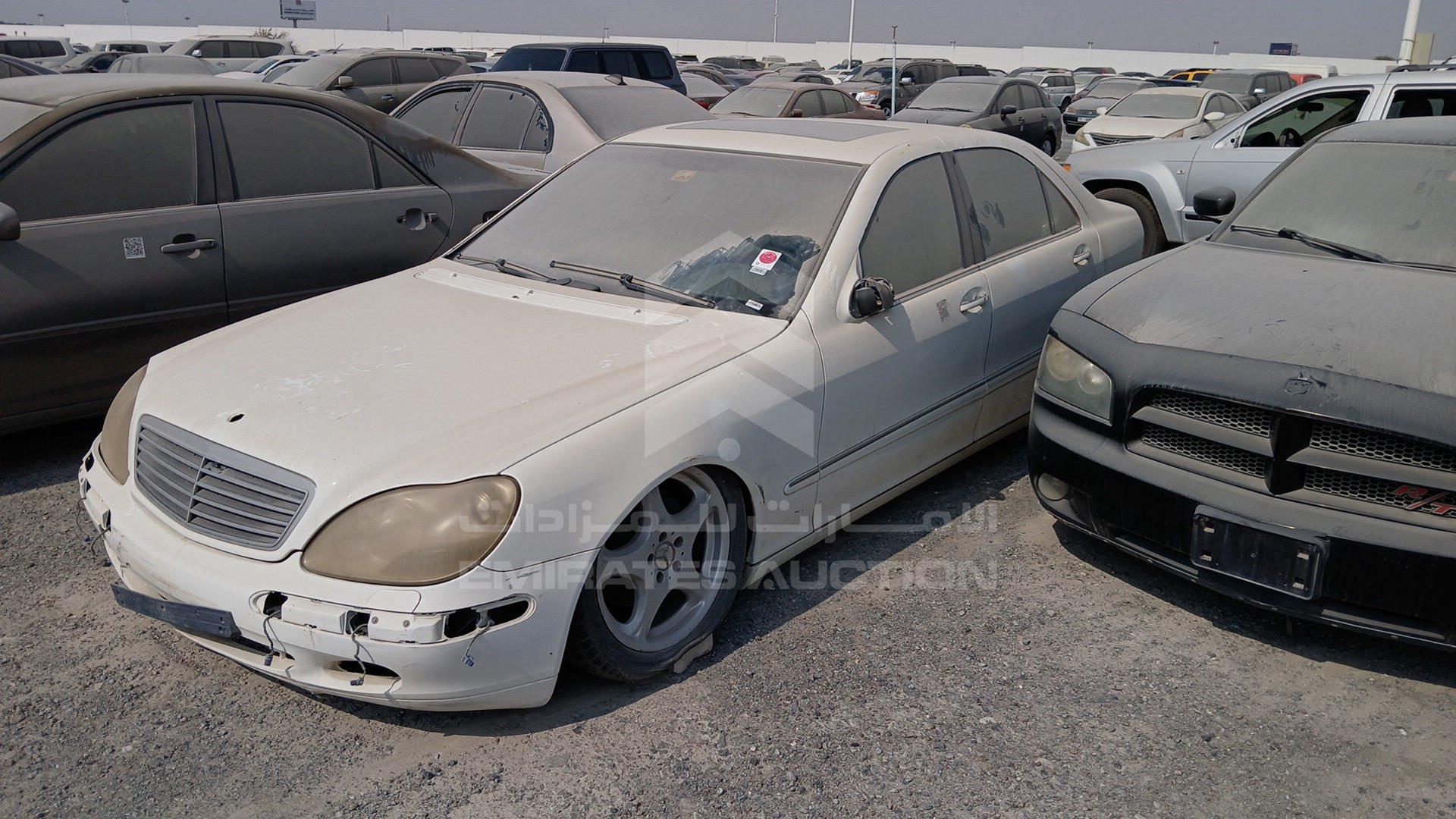 2002 MERCEDES S 320 VIN: WDB2201651A266132