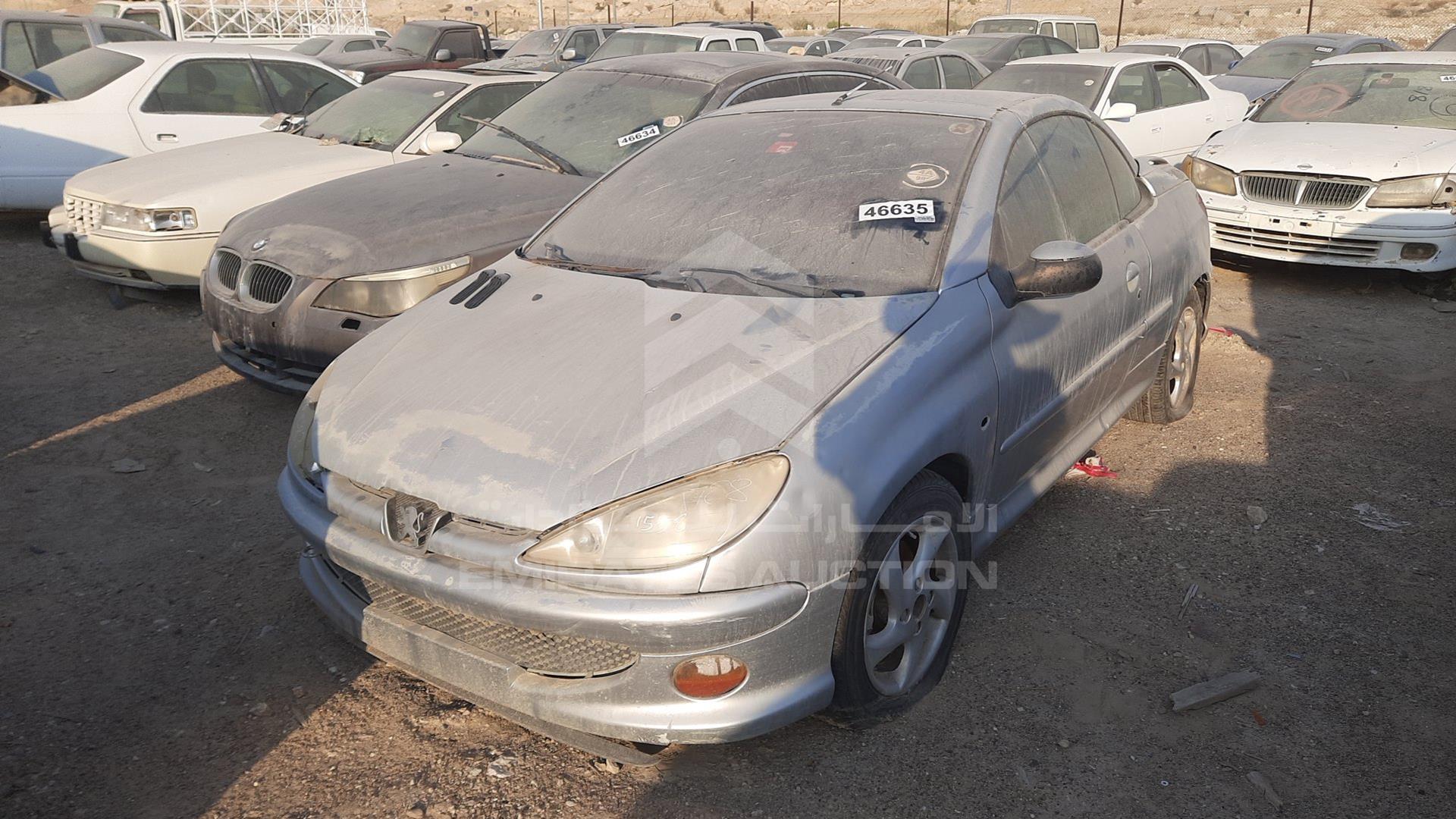 2006 PEUGEOT 206 CC VIN: VF32DNFUB6Y024888