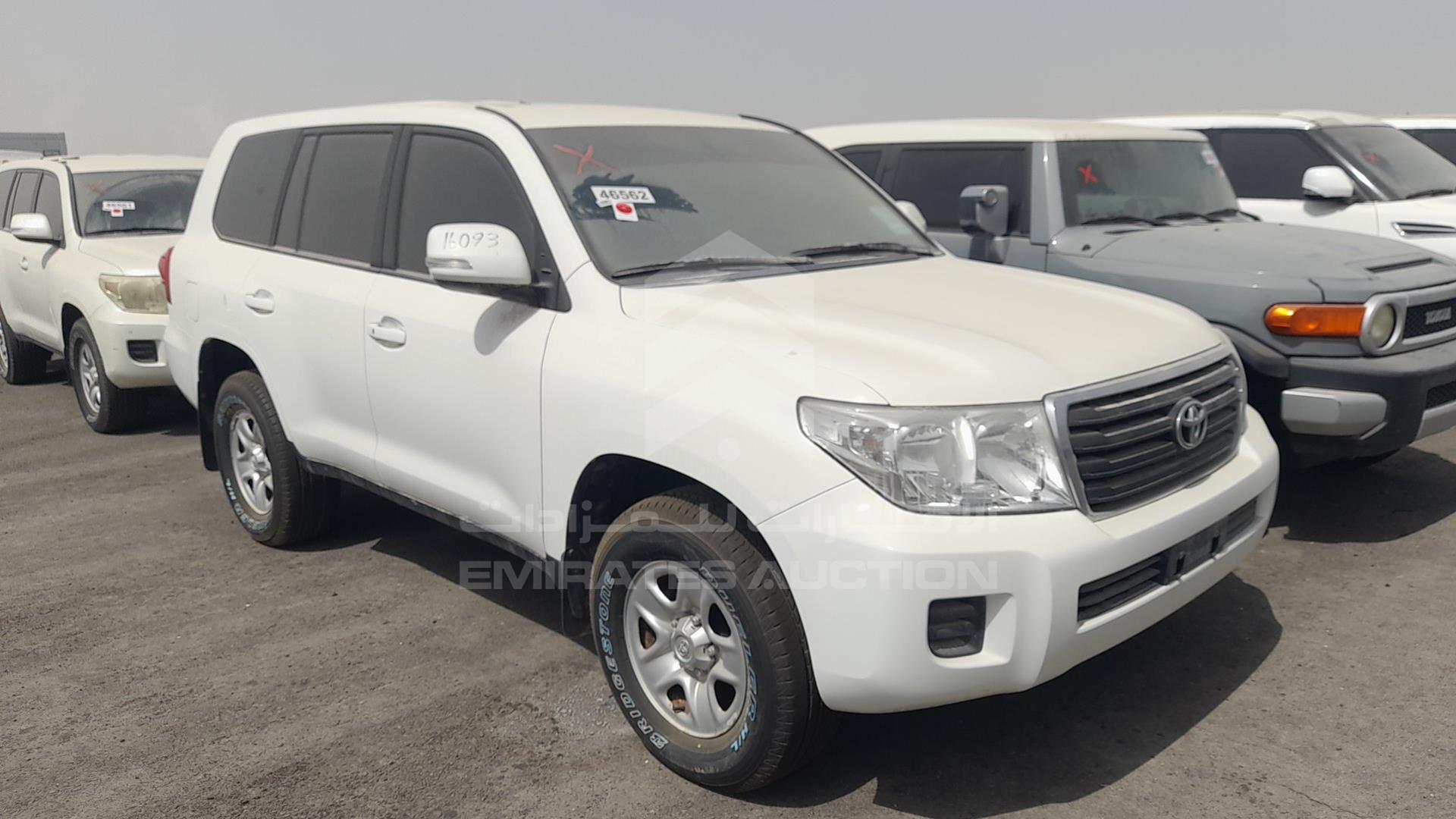 2013 TOYOTA LAND CRUISER VIN: JTMDU09J9D5074334