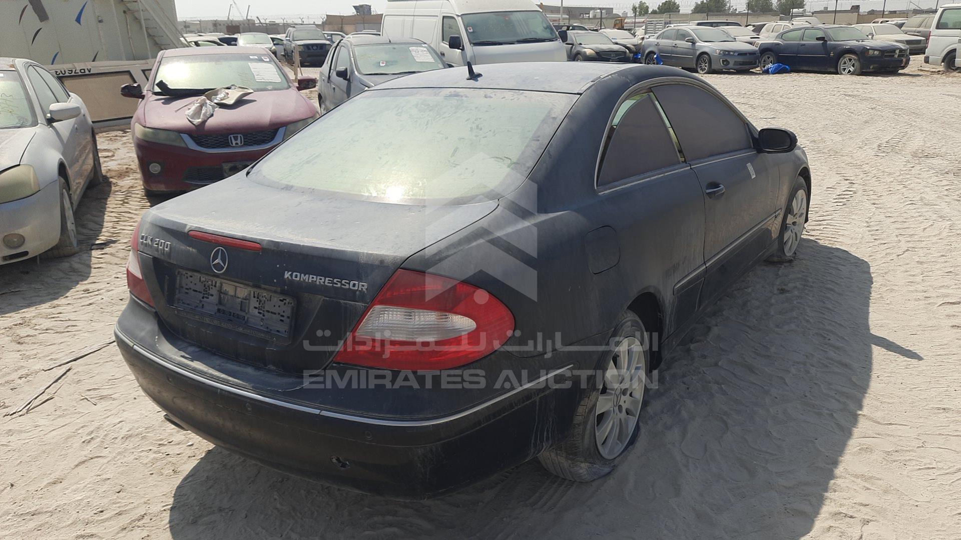 2007 MERCEDES CLK 200 VIN: WDBTJ41H67F224224