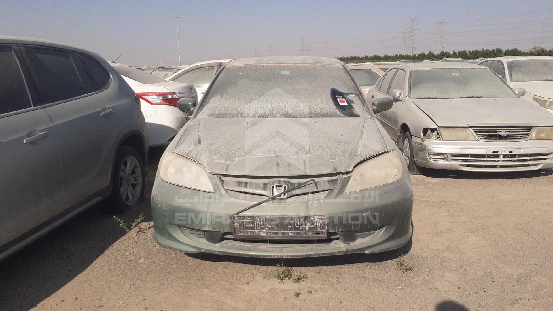 2004 HONDA CIVIC VIN: JHMES16674S400003