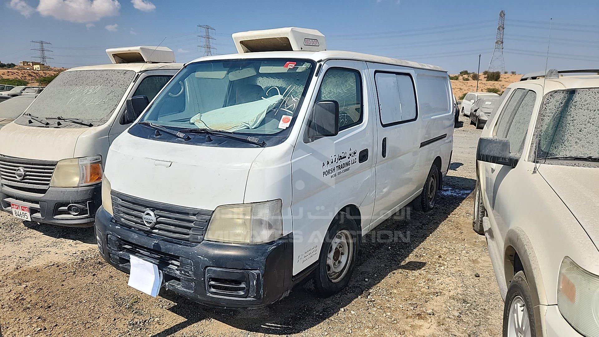 2006 NISSAN URVAN VIN: JN6FE52S26X408682