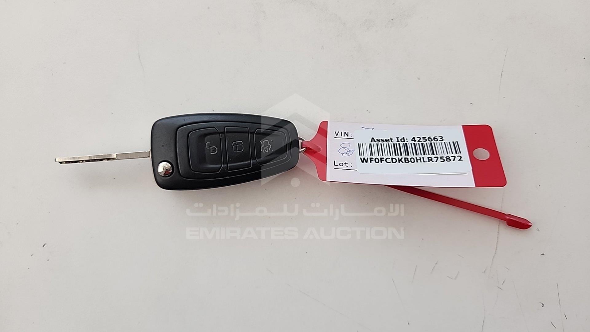 2017 FORD FOCUS VIN: WF0FCDKB0HLR75872